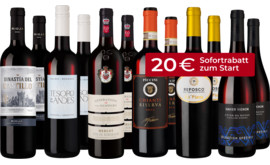 Rotwein-Willkommenspaket