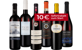 Rotwein-Willkommenspaket