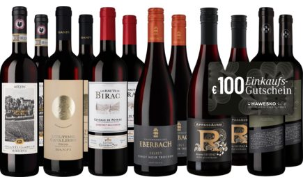 Rotwein-Willkommenspaket