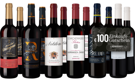 Rotwein-Willkommenspaket