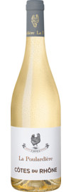 2015 La Poulardière Côtes du Rhône blanc