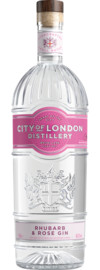 City of London Destillery Rhubarb & Rose Gin