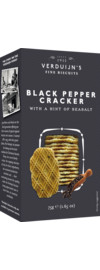 Verduijns Cracker Black Pepper & Seasalt