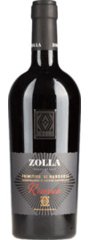 2018 Zolla Primitivo di Manduria Riserva