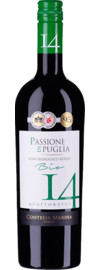 2022 Contessa Marina 14 Passione di Puglia Rosso Bio