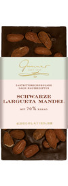 Gmeiner Tafelschokolade Schwarze Largueta Mandel