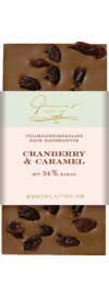 Gmeiner Tafelschokolade Cranberry & Caramel