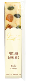 Gmeiner Schokoladenriegel Pistazie & Orange