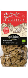 BioGourmet Bandnudeln mit Südtiroler Speck