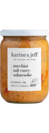 karine & jeff Zucchini mit Curry-Sahne-Sauce