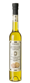 Gocce Olivenöl mit Trüffel