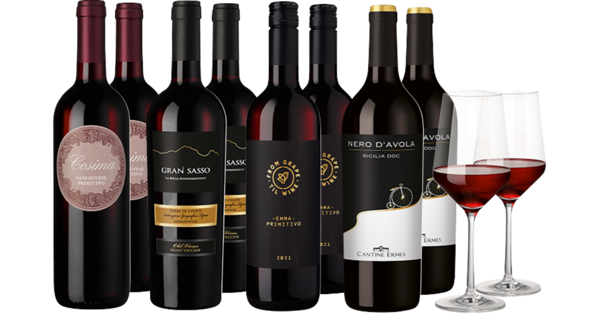 Hawesko De Prisma Italiens Beste Weine Weinpaket "Italiens feine Vielfalt" | Hawesko.de