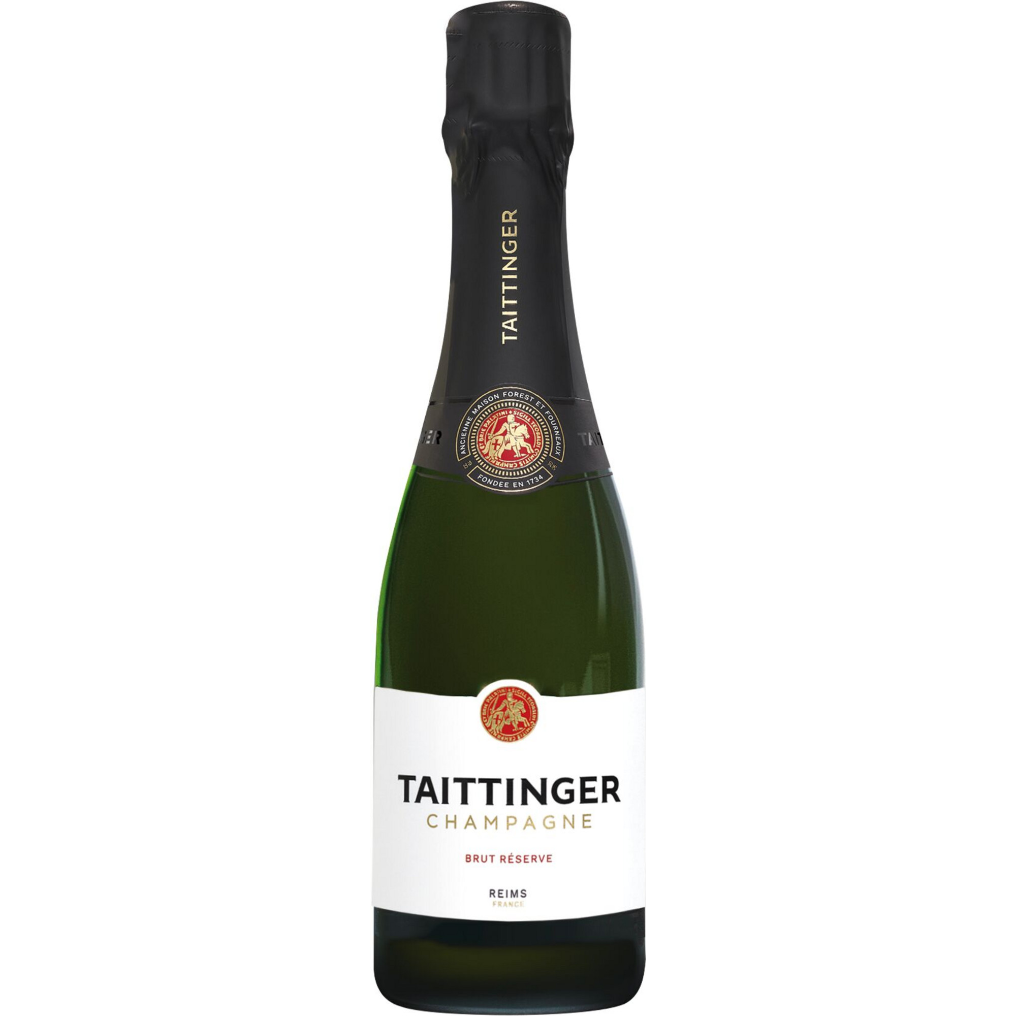 Champagne Taittinger Réserve, Brut, Champagne AC, 0,375 L, Champagne, Schaumwein - Champagner