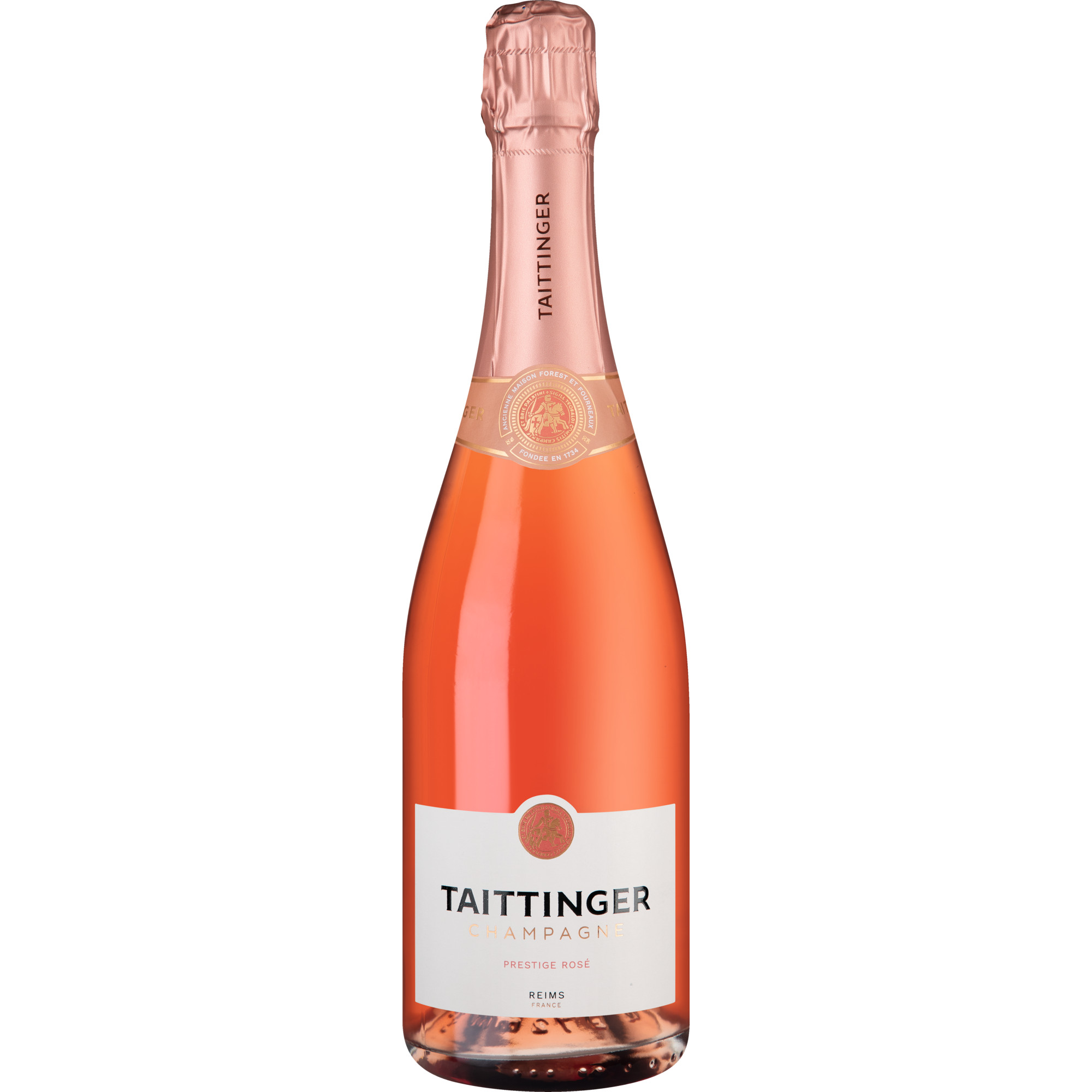 Champagne Taittinger Prestige Rosé, Brut, Champagne AC, Champagne, Schaumwein Champagne Taittinger, 51100 Reims, France Hawesko DE