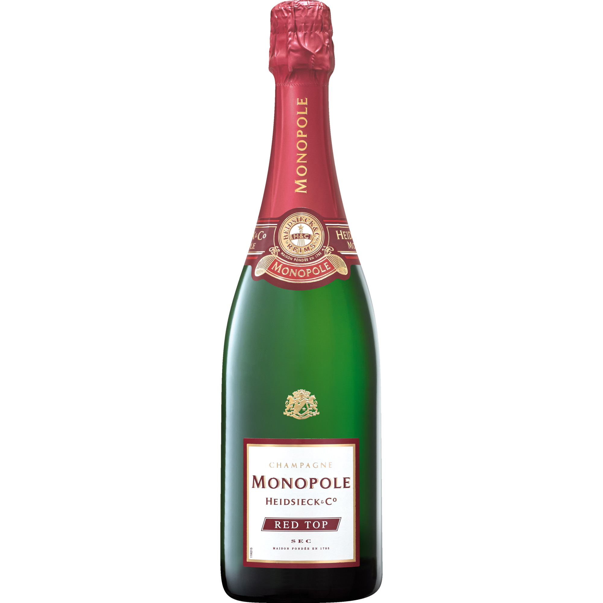 Image of Champagne Heidsieck Monopole Red Top, Sec, Champagne AC, Geschenketui, Champagne, Schaumwein