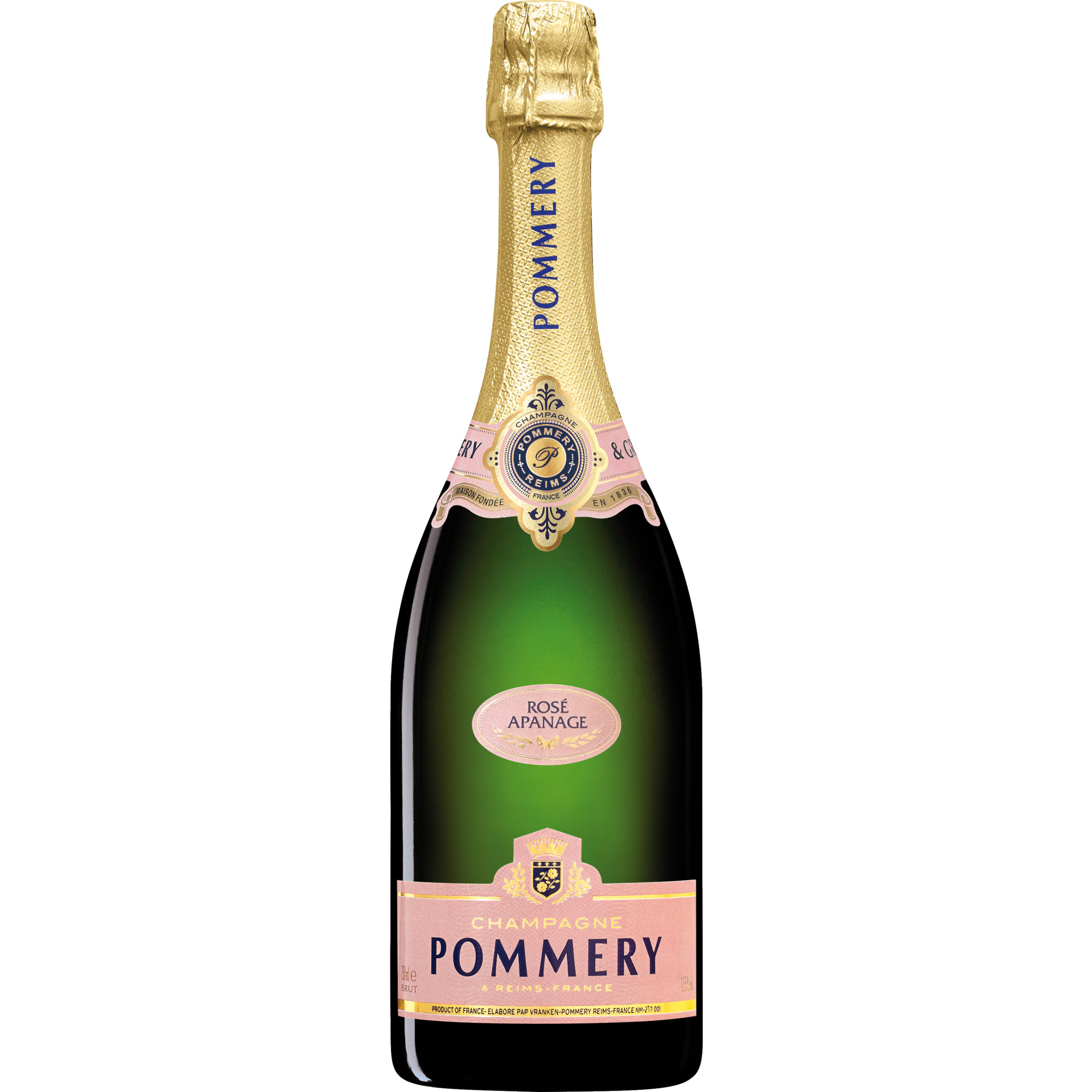 Champagne Pommery Apanage Rosé, Brut, Champagne AC, Champagne, Schaumwein  Champagner Hawesko
