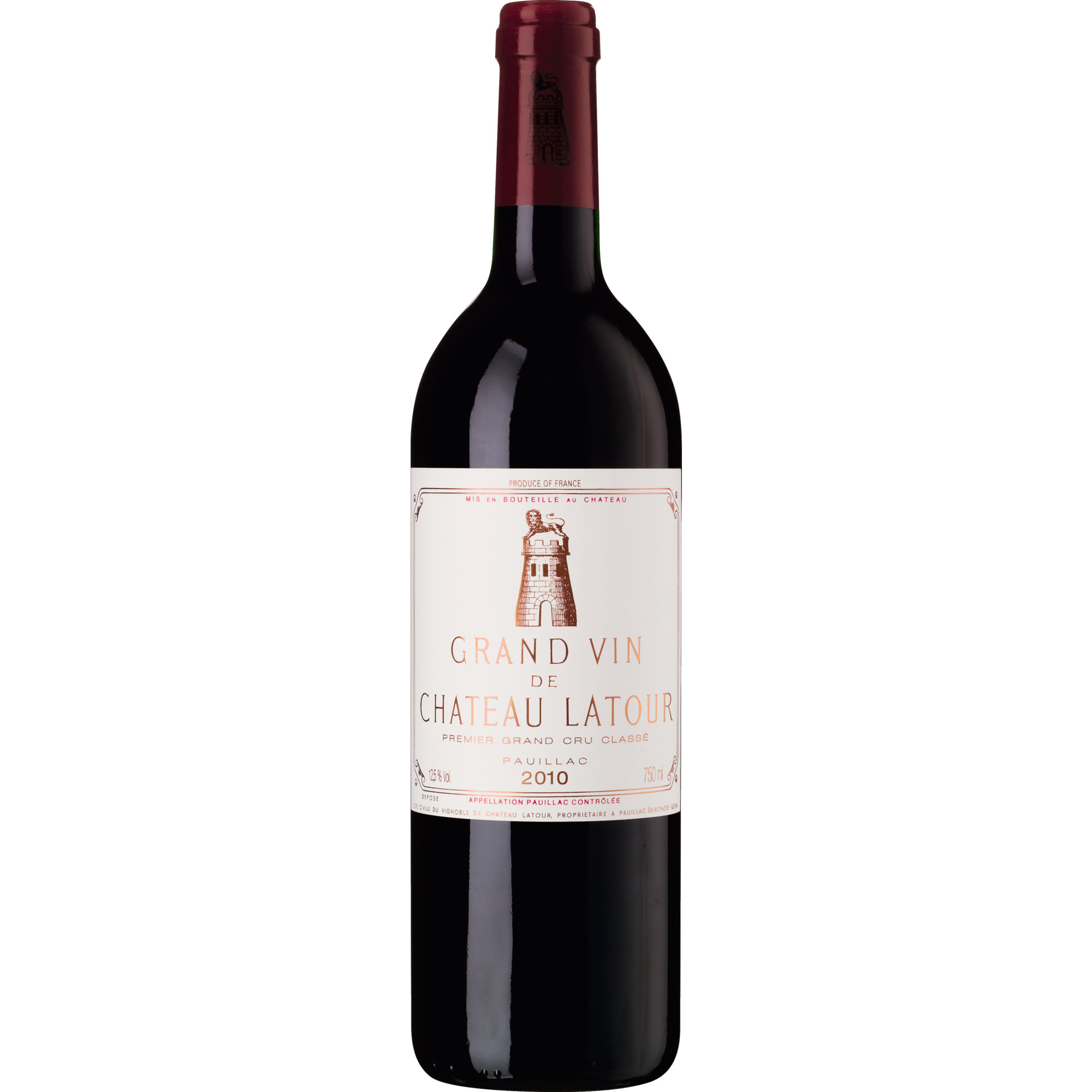 Château Latour, Pauillac AC, 1er Cru Classé, Bordeaux, 2010, Rotwein