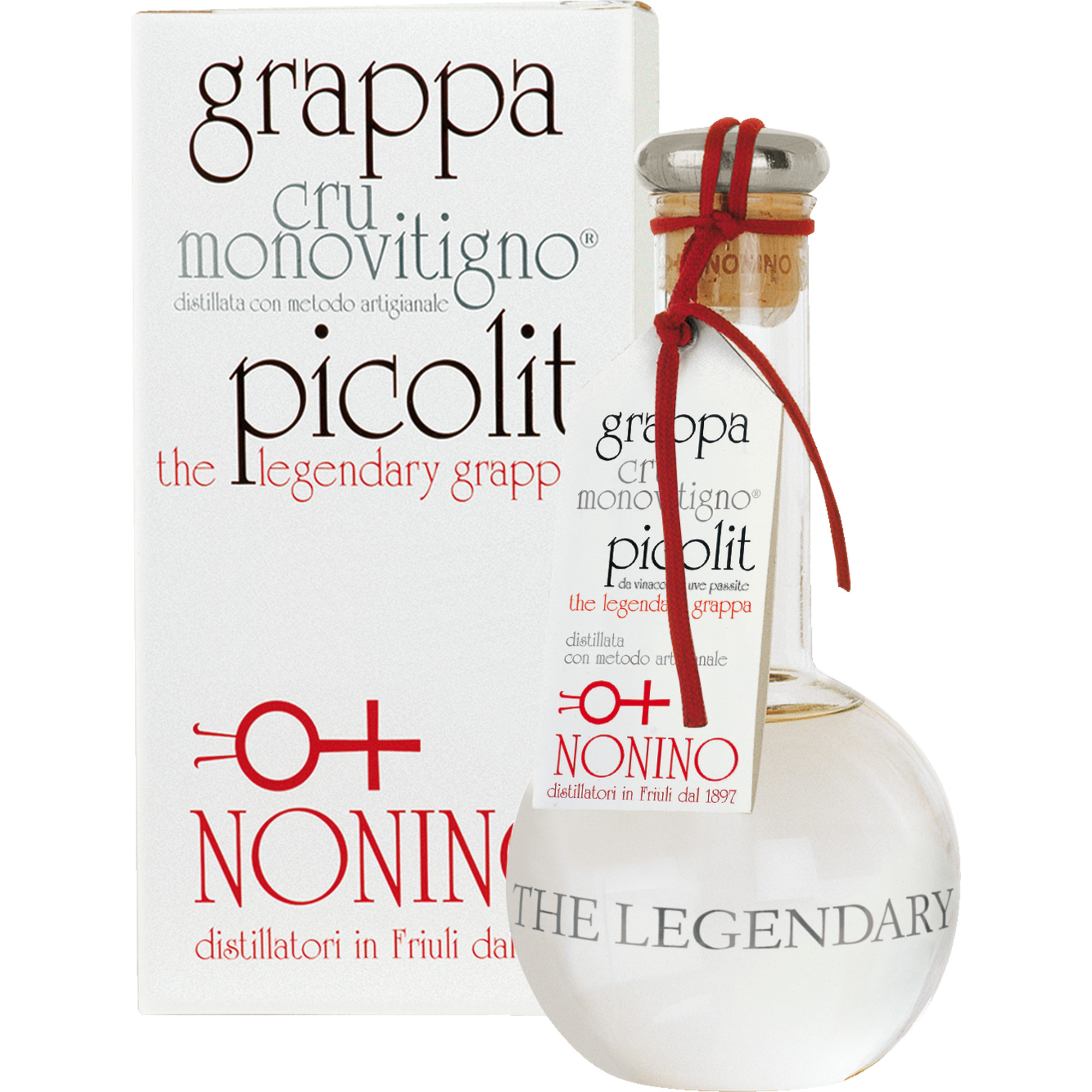 Grappa Cru Monovitigno® Picolit, 0,50 L, 50% Vol., Spirituosen  Spirituosen Hawesko