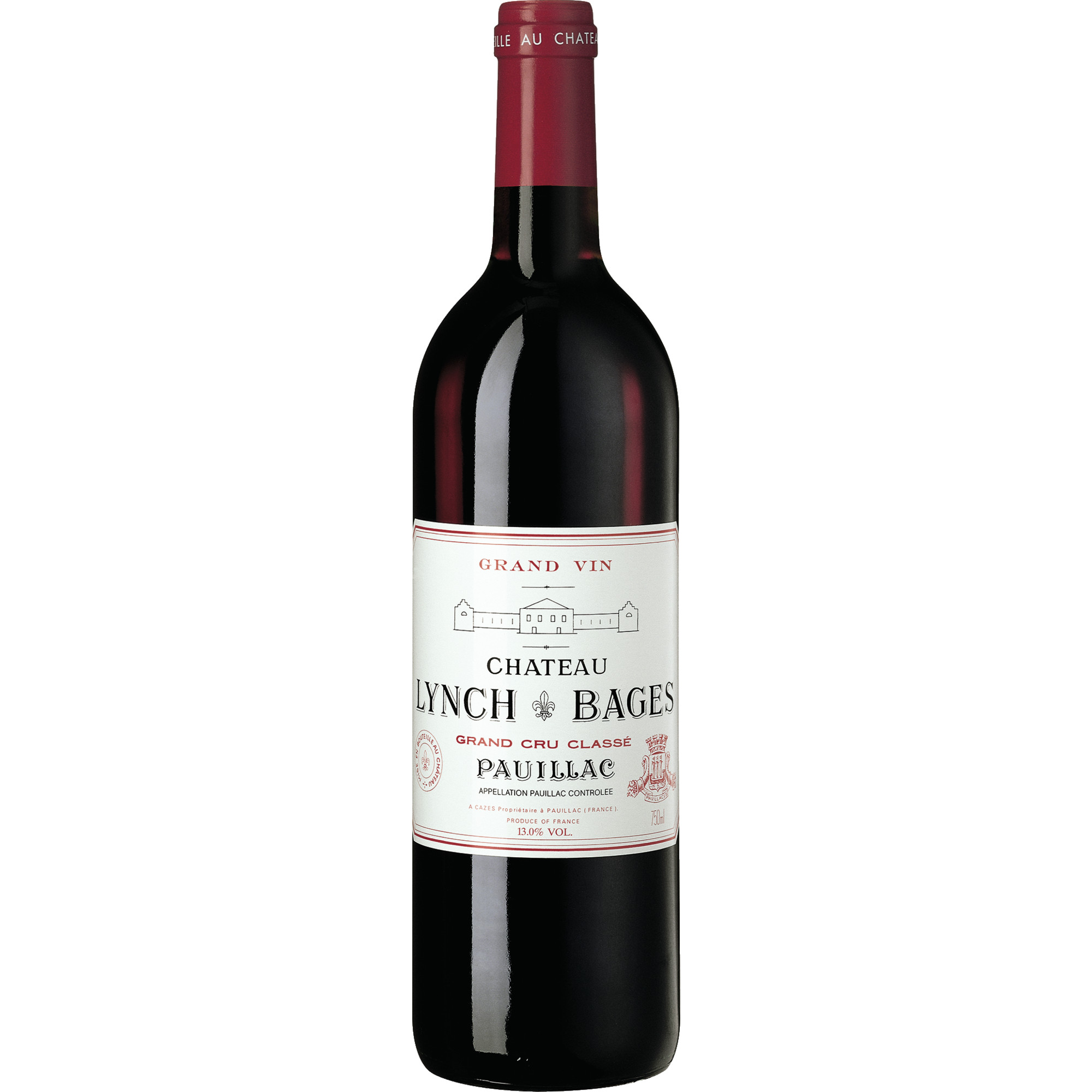 Château Lynch-Bages, Pauillac AOP, 5ème Cru Classé, Bordeaux, 2016, Rotwein - Rotwein