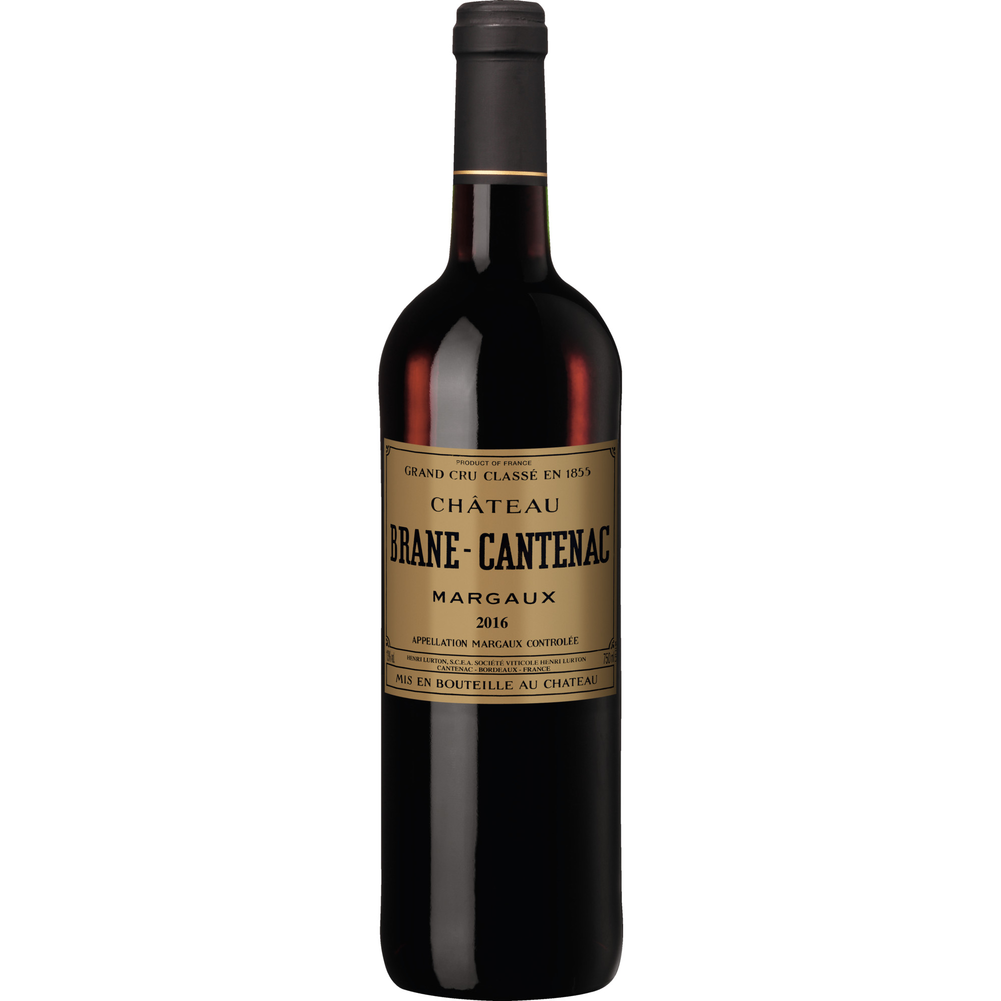 Château Brane-Cantenac, Margaux AOP, 2ème Cru Classé, Bordeaux, 2016, Rotwein - Rotwein