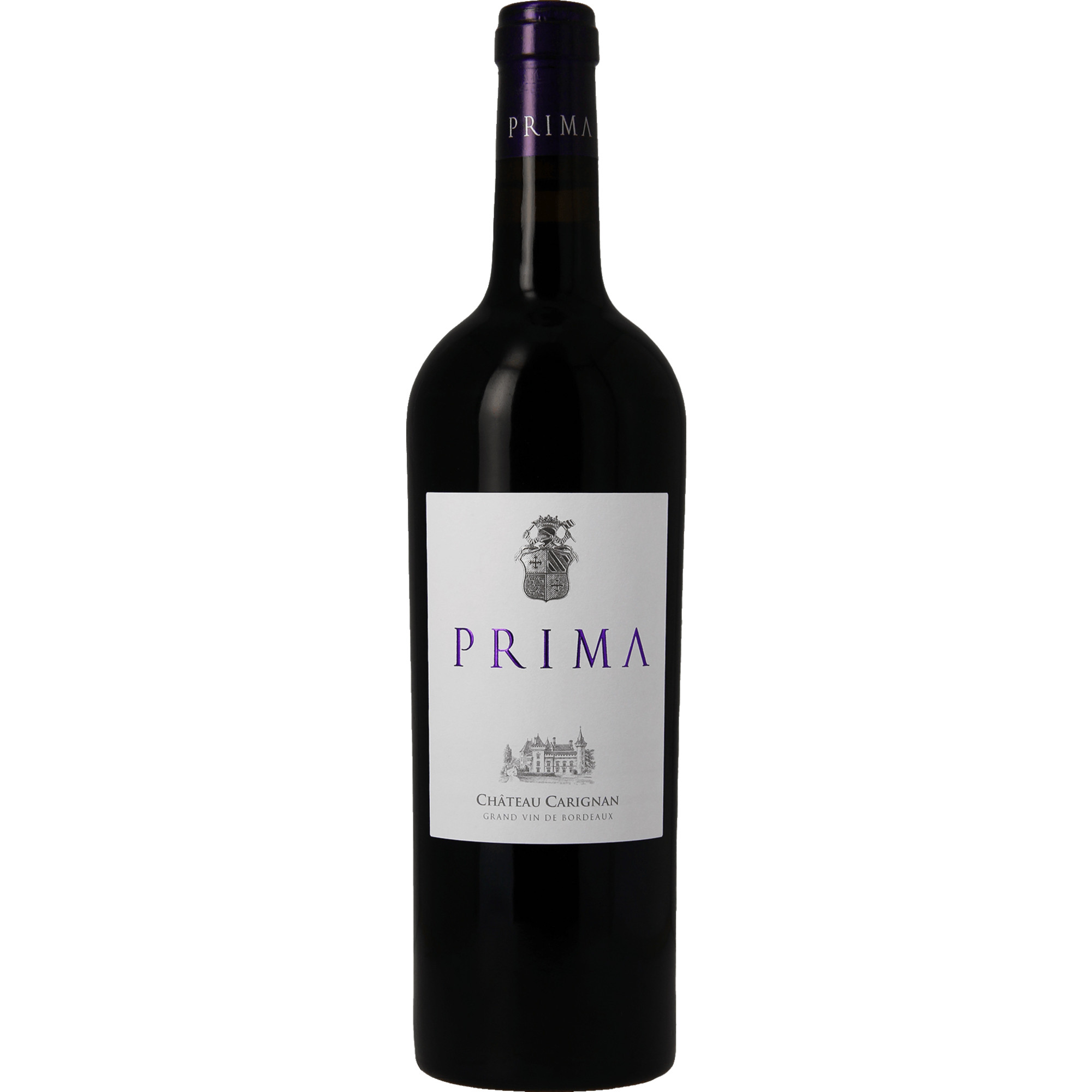 Image of Château Carignan Prima, Premières Côtes de Bordeaux AOP, Bordeaux, 2015, Rotwein