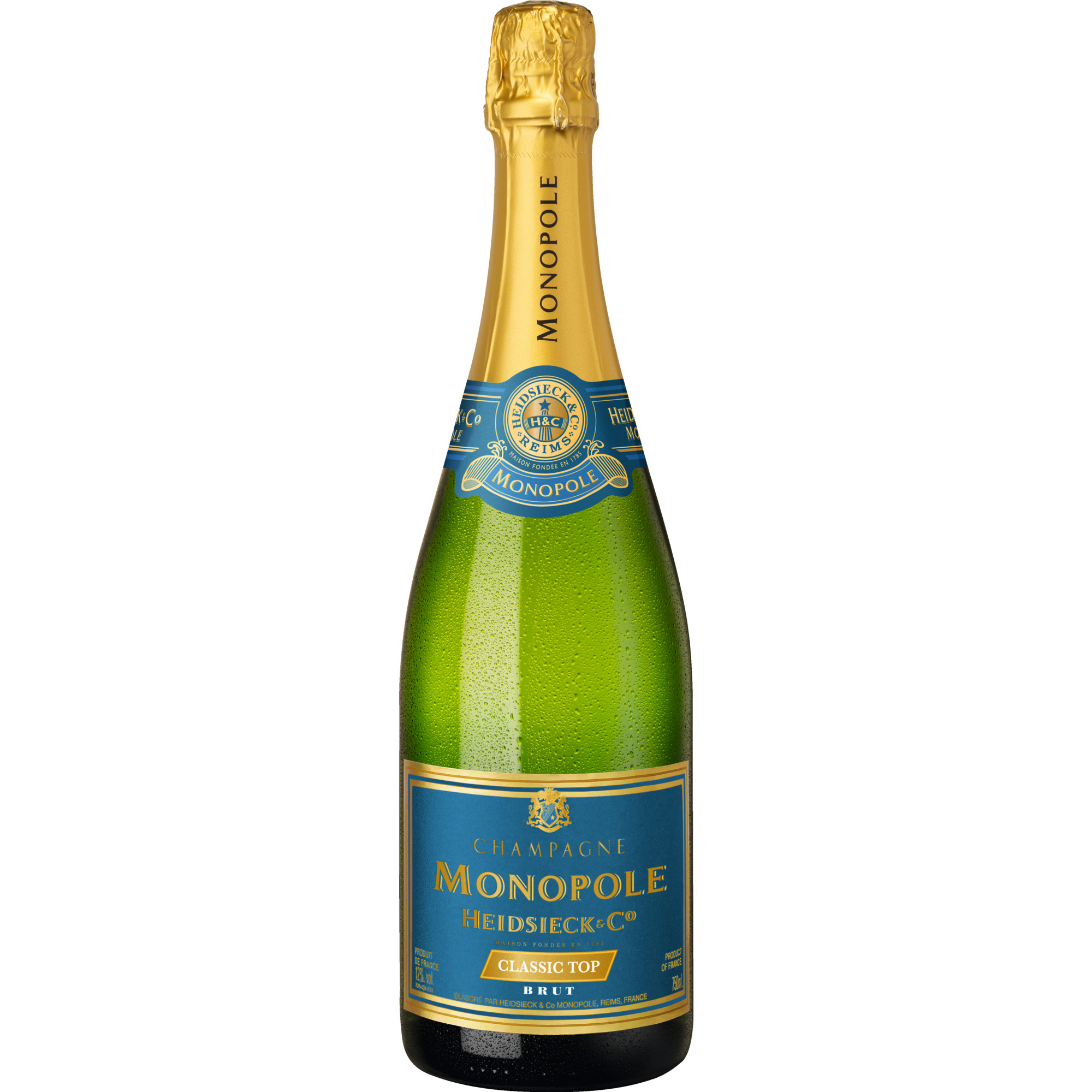 Champagne Heidsieck Monopole Classic Top, Brut, Champagne AC, Champagne, Schaumwein  Champagner Hawesko