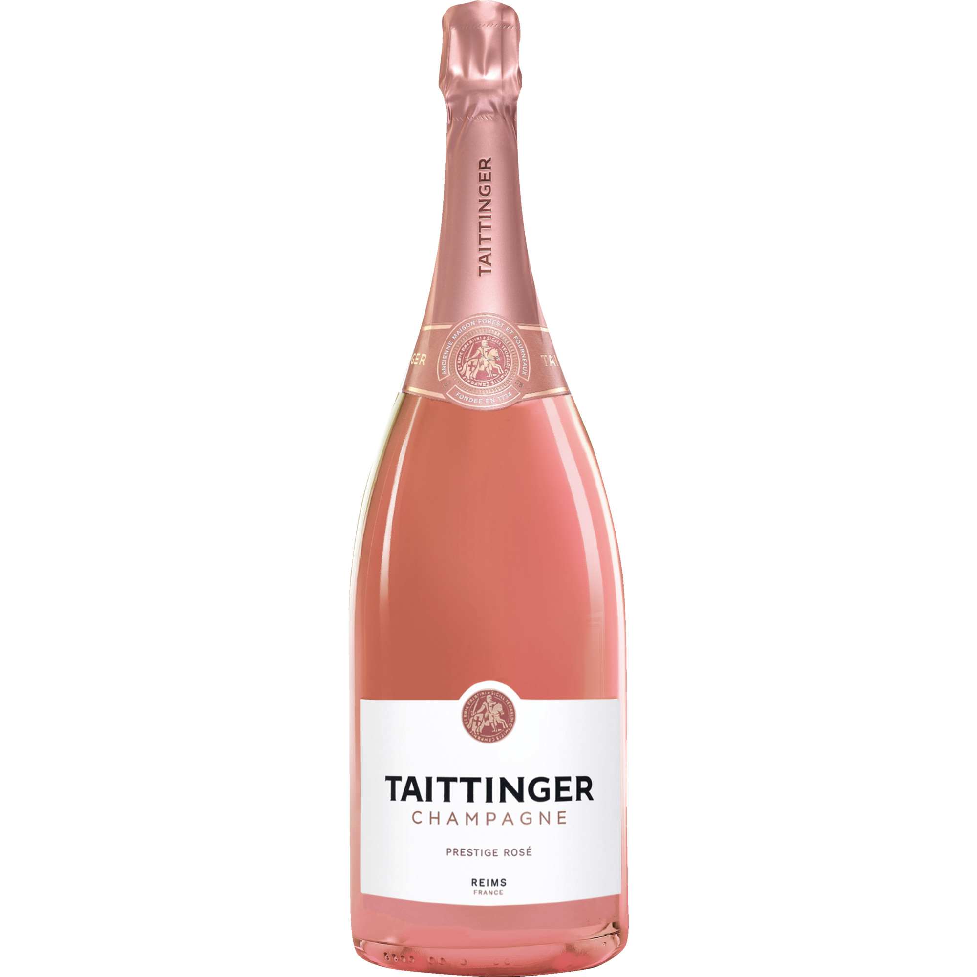 Image of Champagne Taittinger Prestige Rosé, Brut, Champagne AC, 3,0 L, Champagne, Schaumwein