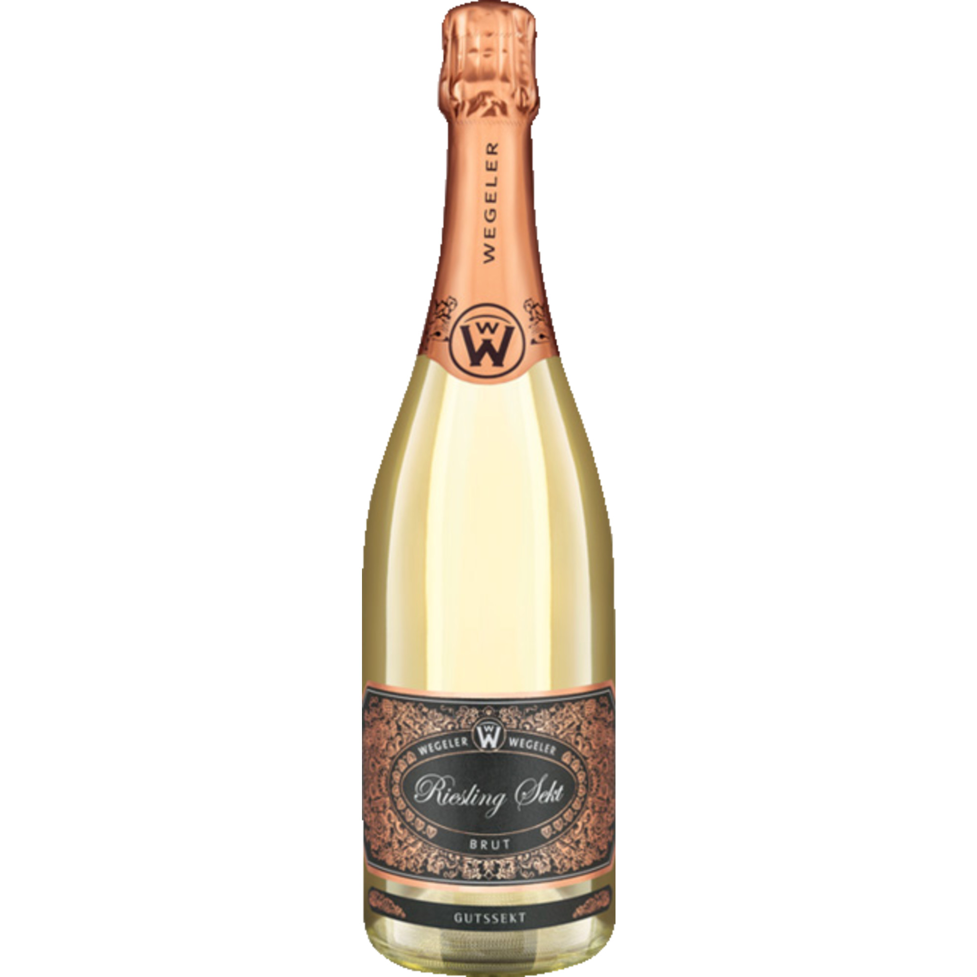 Image of Wegeler Riesling Sekt, Brut, Deutscher Sekt, Deutscher Sekt, Schaumwein