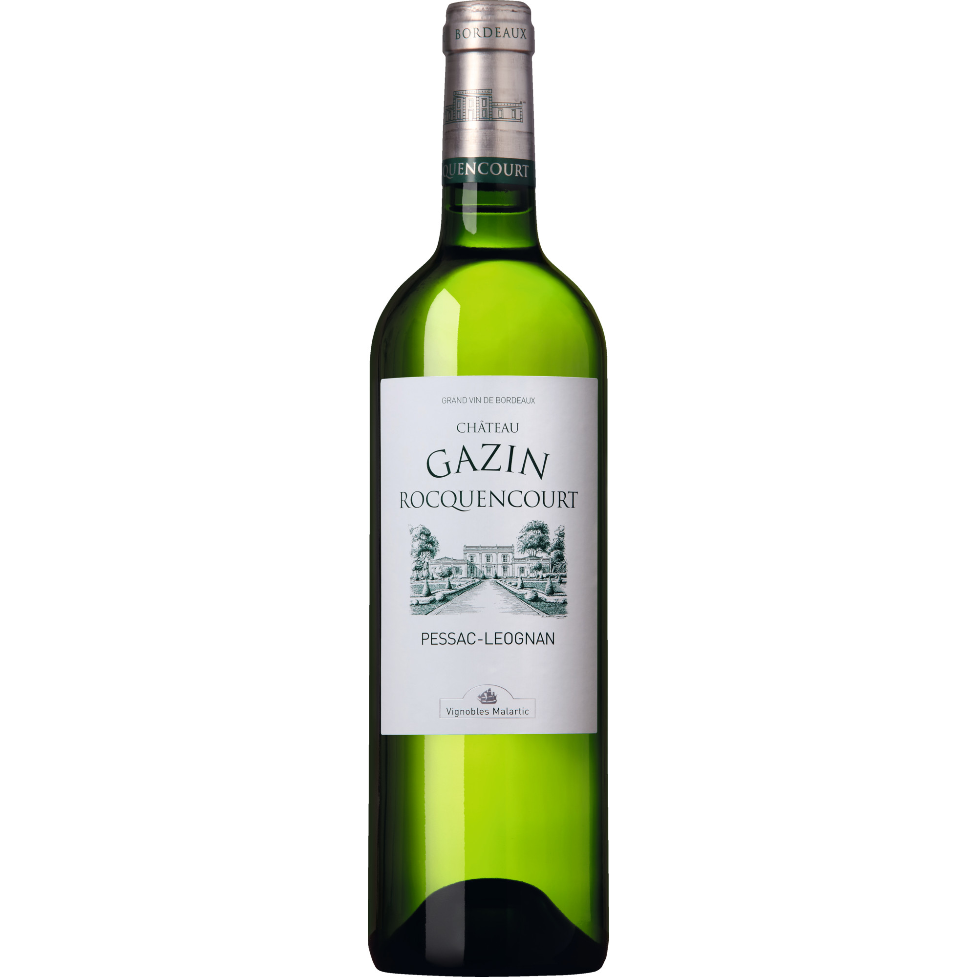 Château Gazin Rocquencourt Blanc, Pessac-Léognan AOP, Bordeaux, 2017, Weißwein