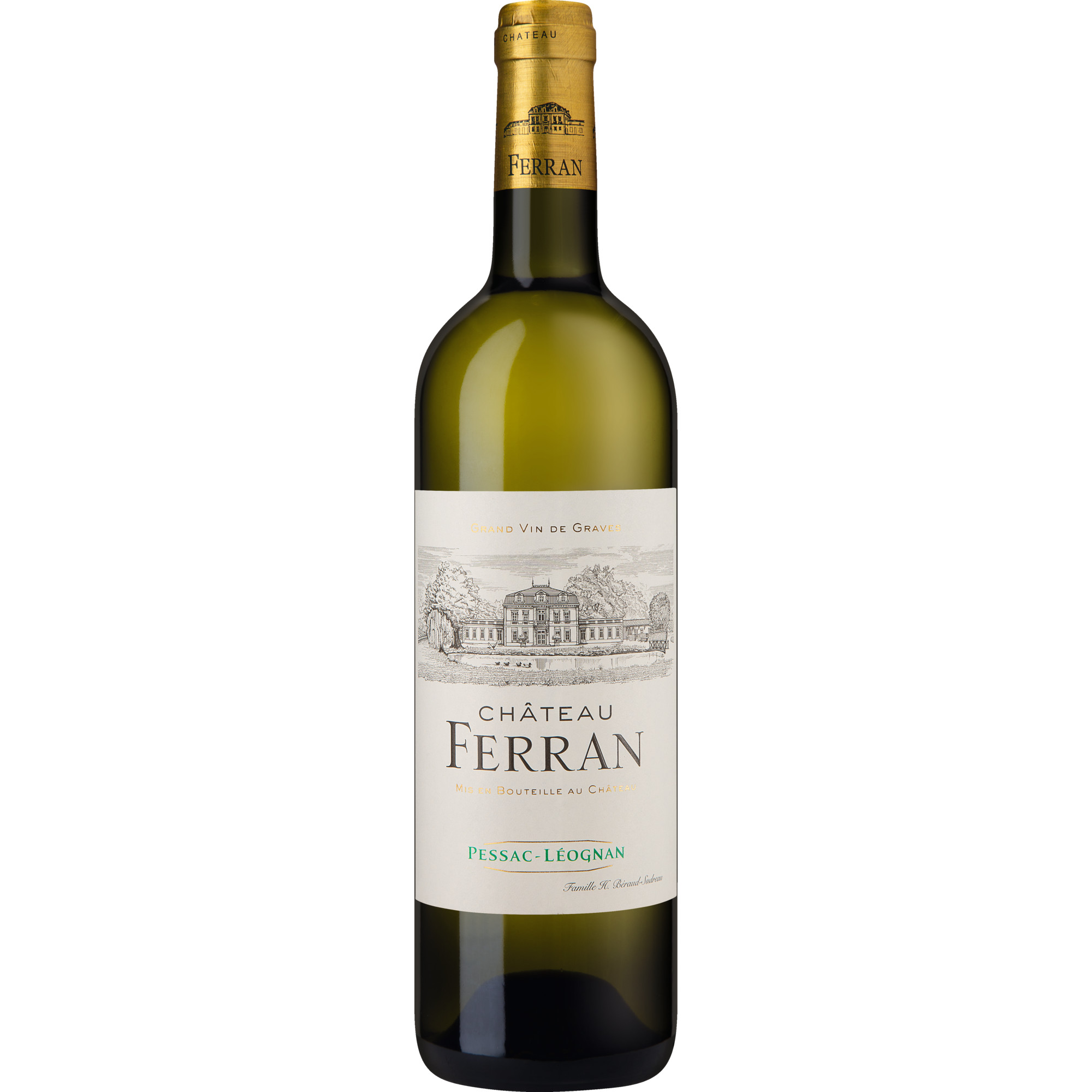 Château Ferran Blanc, Pessac-Léognan AOP, Bordeaux, 2017, Weißwein  Weißwein Hawesko