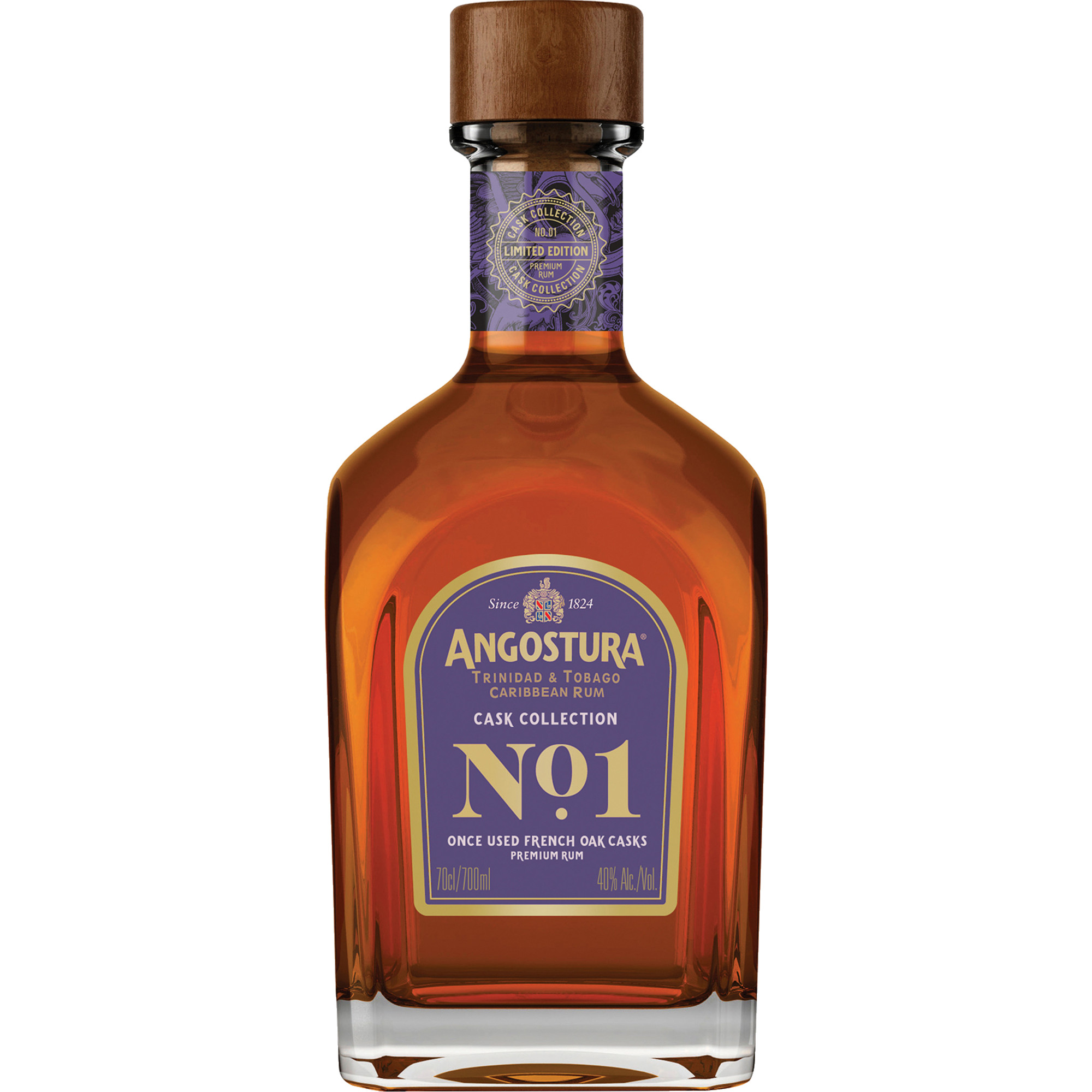 Image of Angostura 16 Years Cask No.1, 0,7 L, 40% Vol., Spirituosen