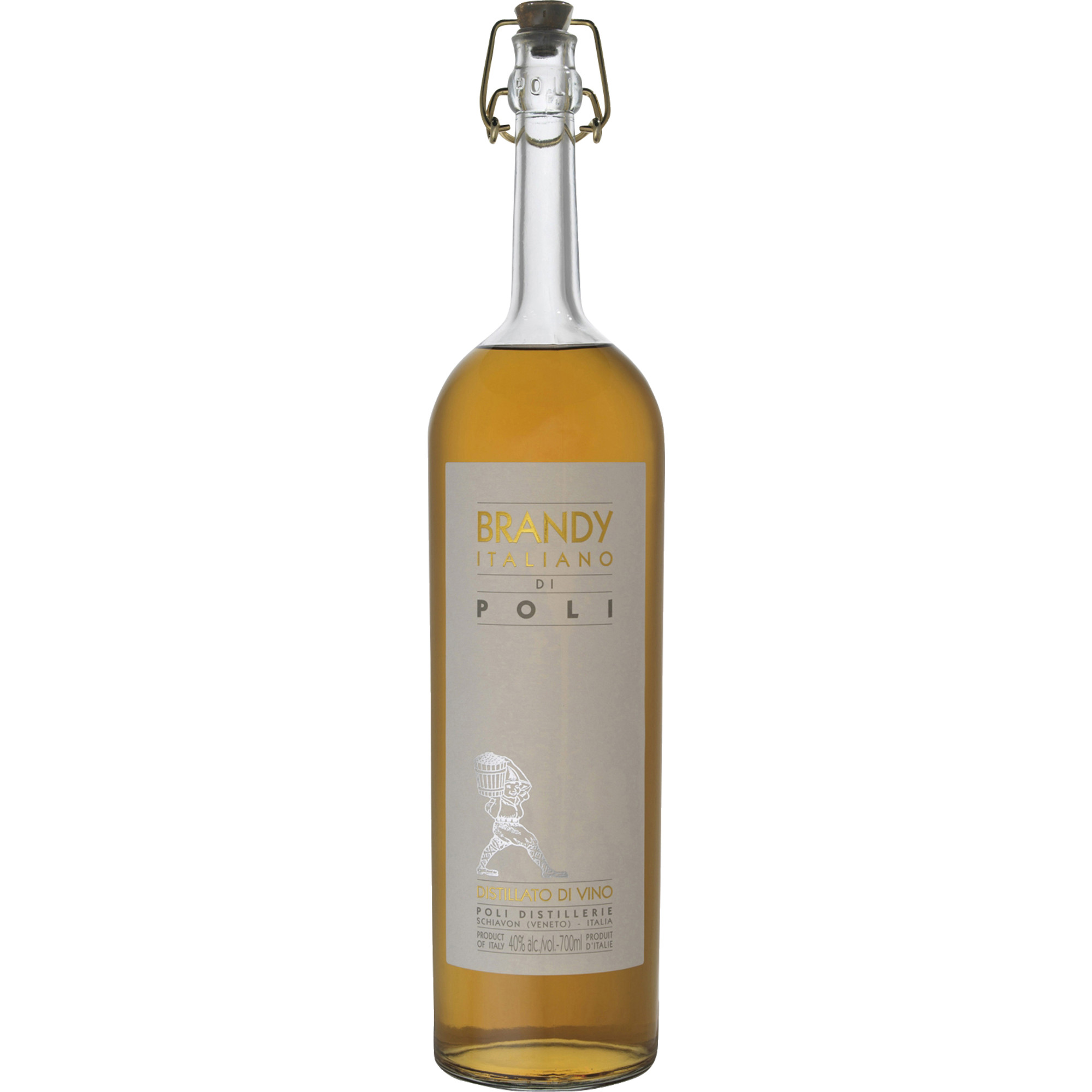 Image of Brandy Italiano di Poli 3 Jahre, 0,70 L, 40% Vol., Venetien, Spirituosen