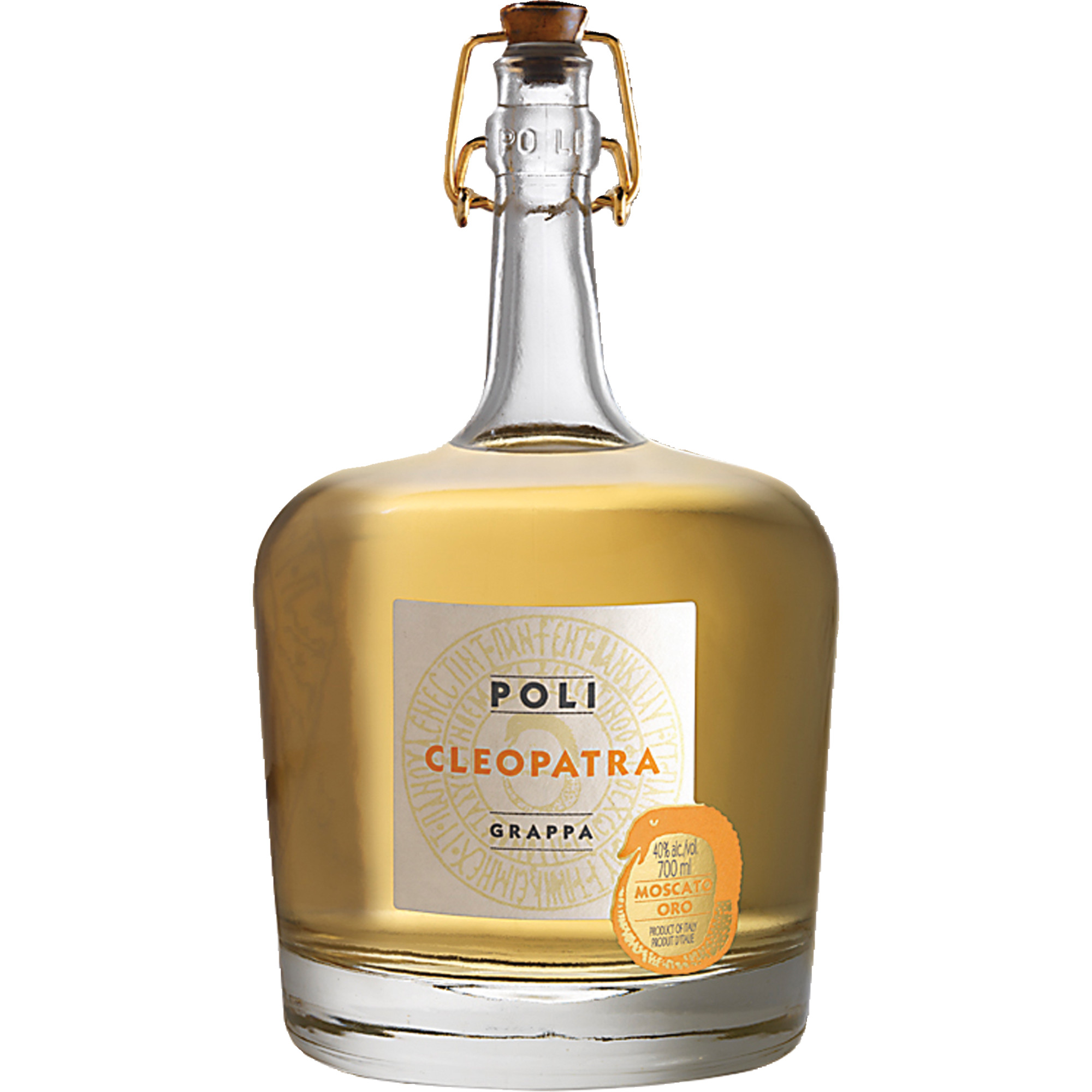 Image of Cleopatra Grappa Moscato Oro, 0,70 L, 40% Vol., Spirituosen