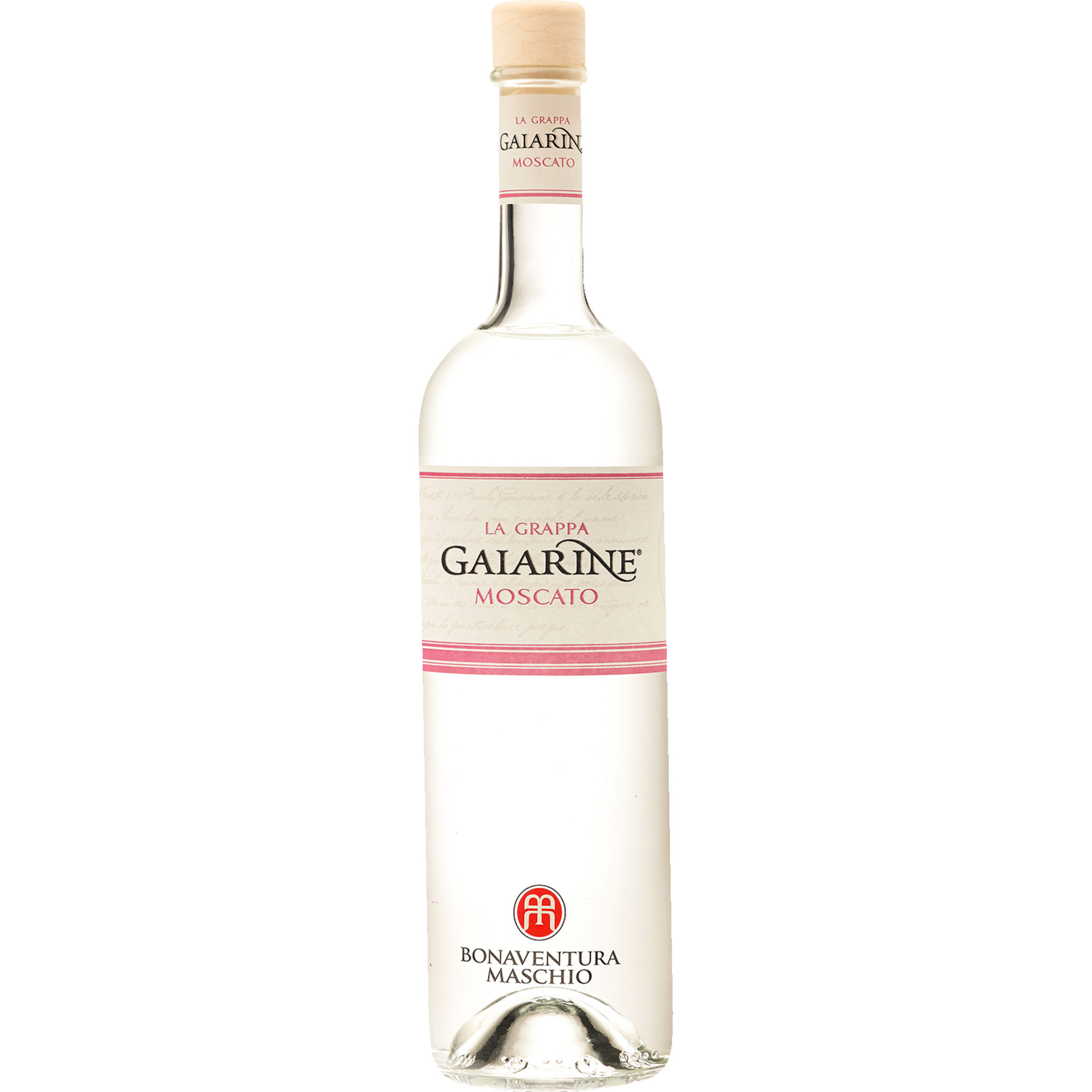 Gaiarine Grappa di Moscato, 0,70 L, 40% Vol., Spirituosen - Spirituosen