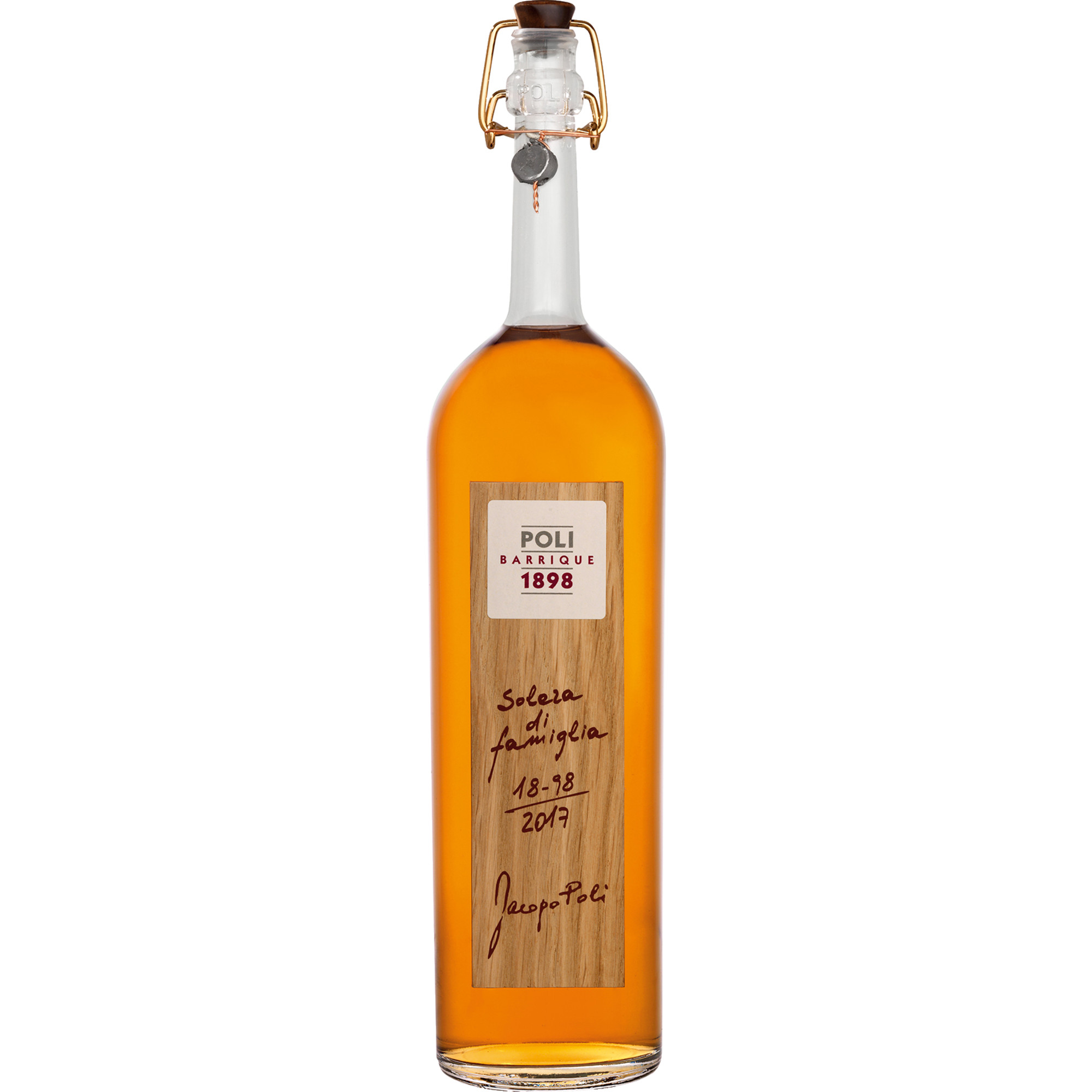 Image of Grappa Poli Barrique Solera di famiglia, 0,70 L, 55% Vol., Spirituosen