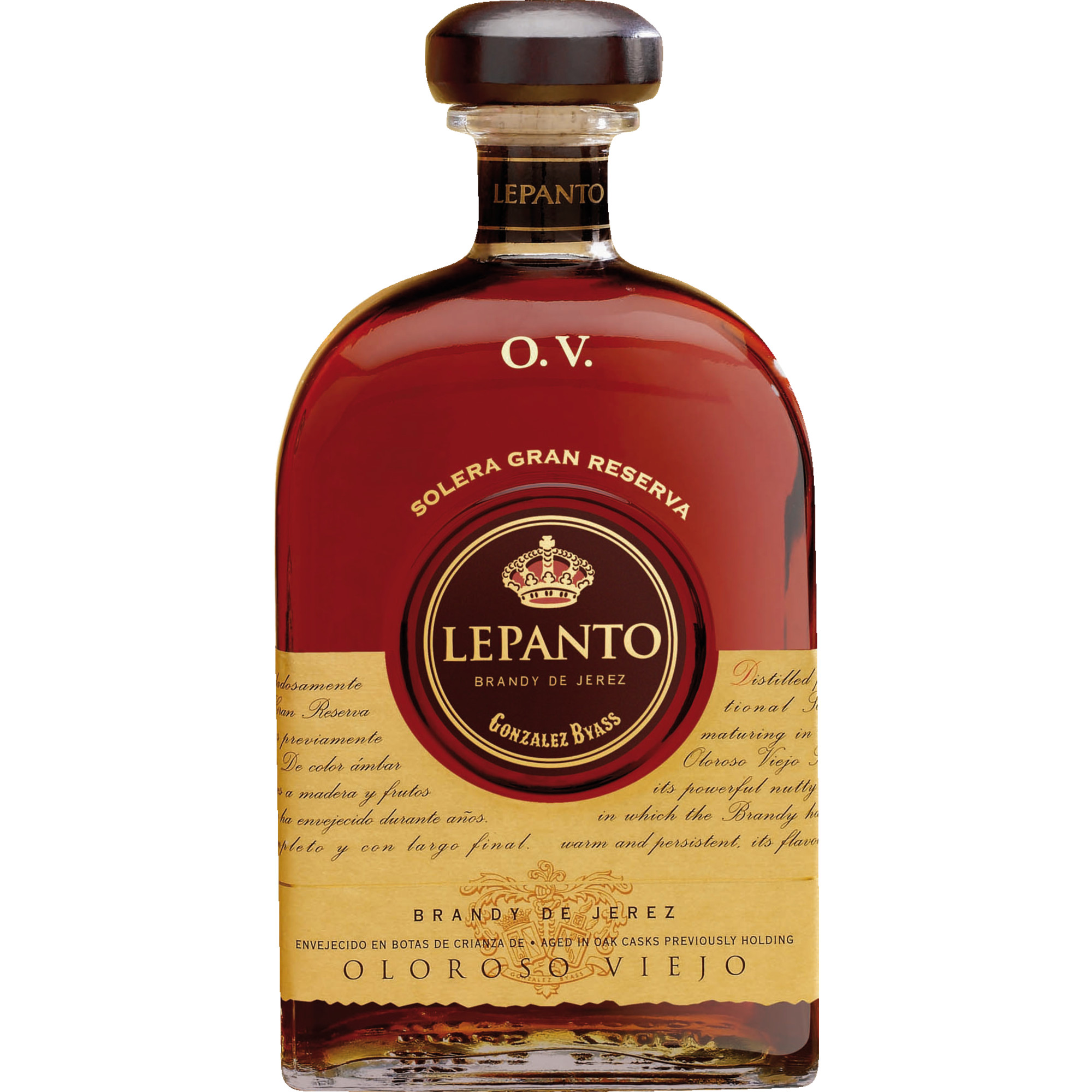 Image of Brandy »Lepanto Oloroso Viejo« - 0,7 L. 0.7L 36% Vol. Brandy aus Spanien