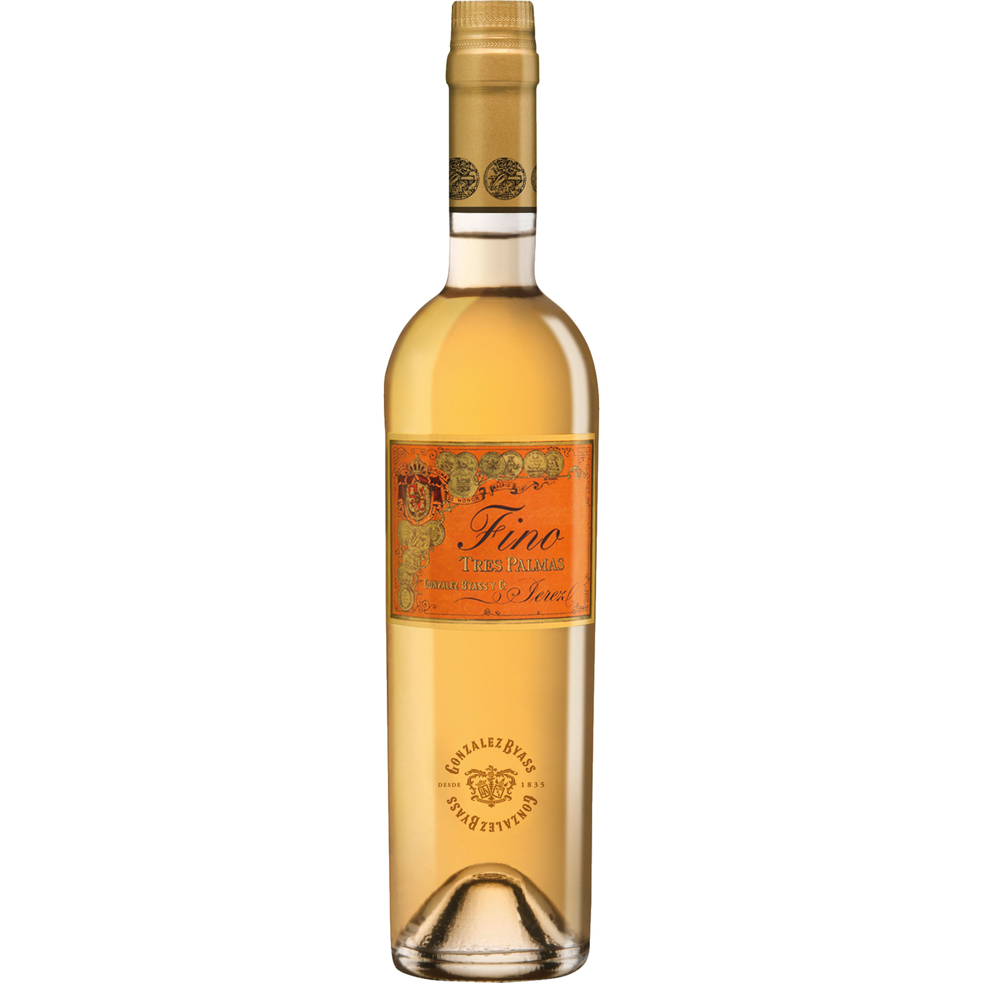 Image of Tío Pepe Tres Palmas Fino 50cl