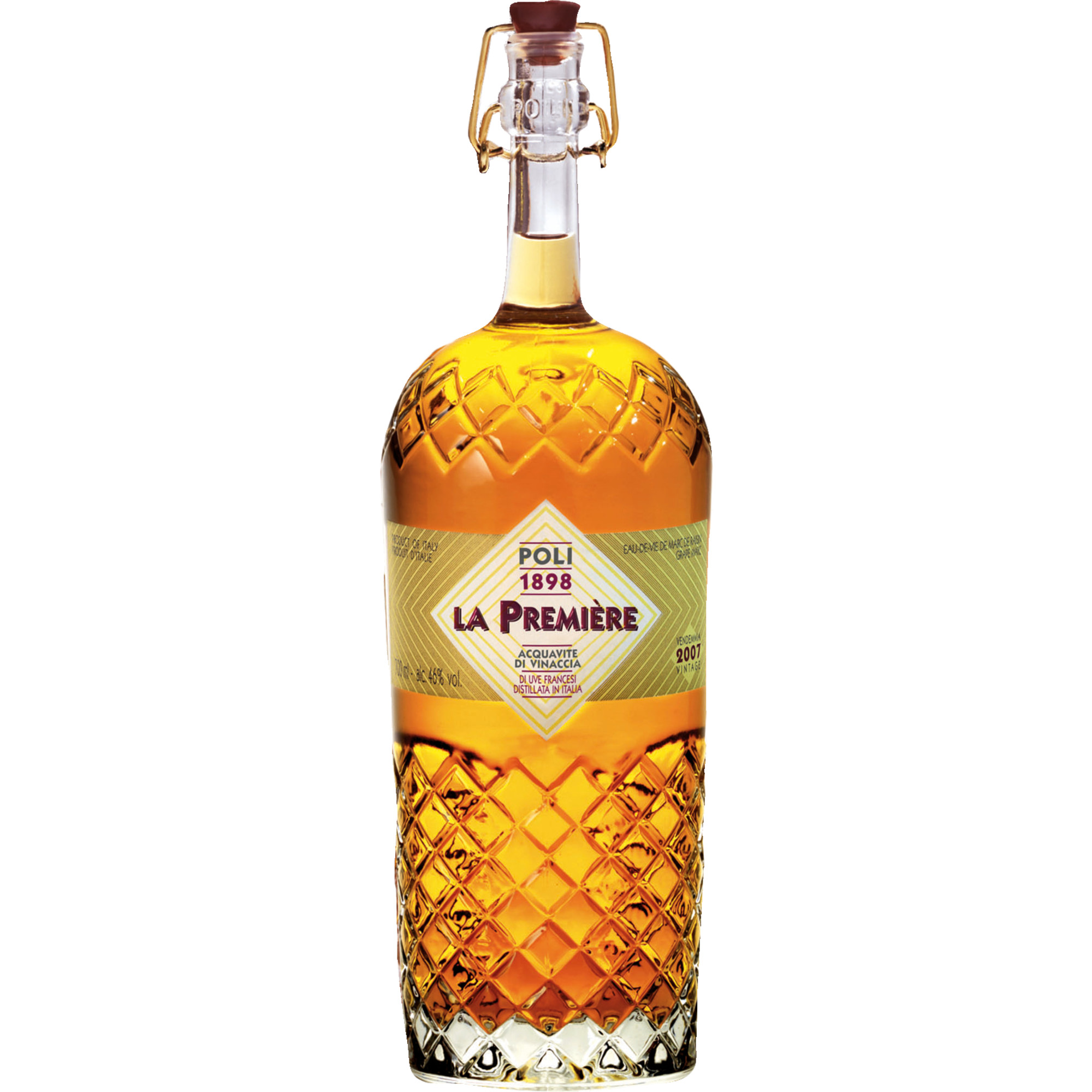 Image of Poli La Première Acquavite di Vinaccia, 0,70 L, 46% Vol., Spirituosen