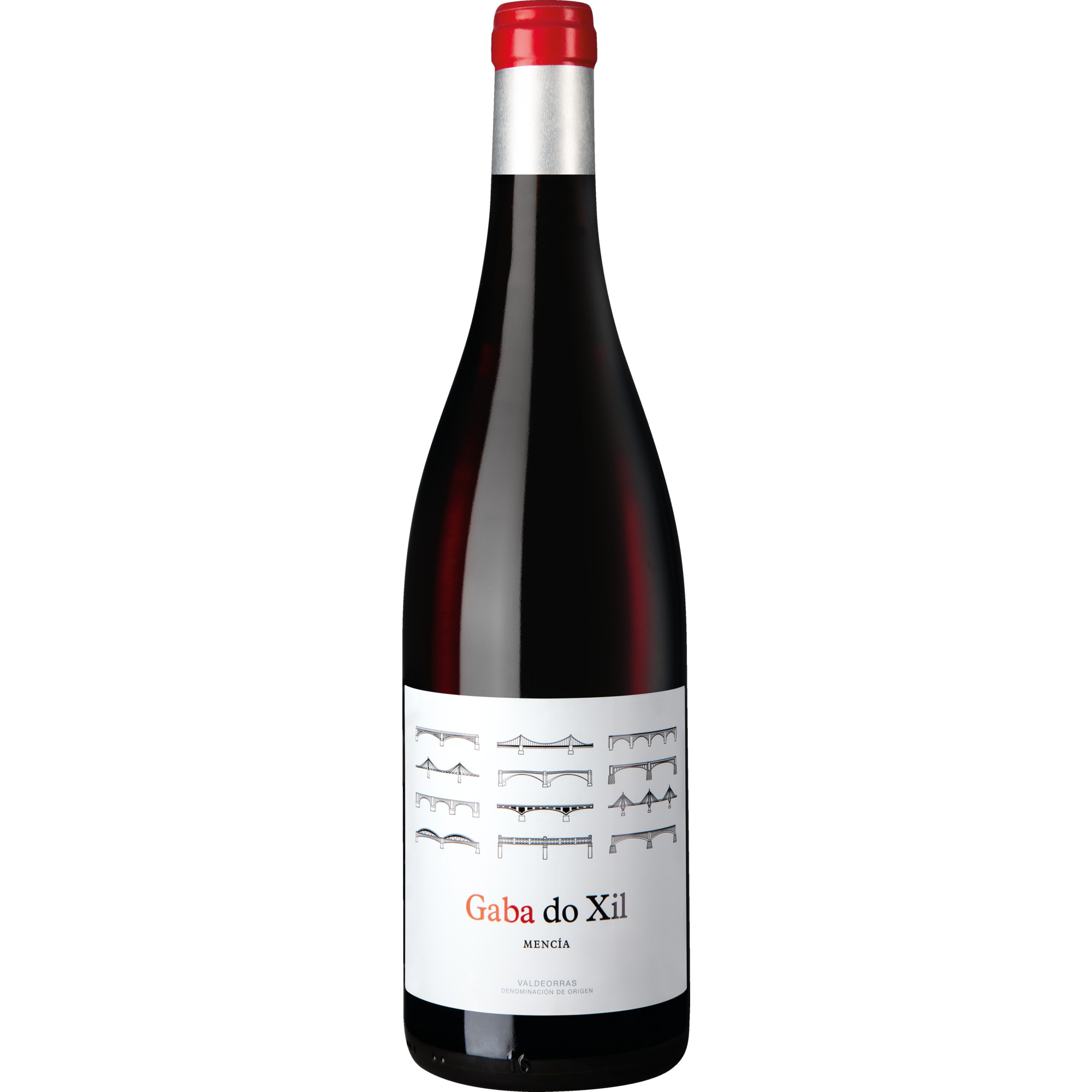 Gaba do Xil Tinto Mencía, Valdeorras DO, Galicien, 2015, Rotwein