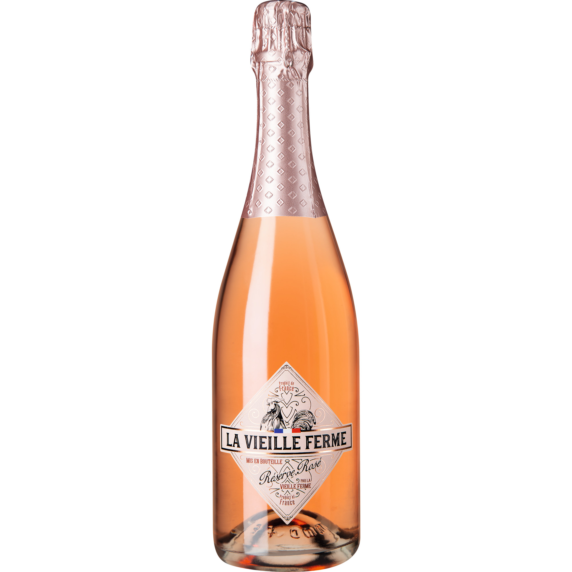 La Vieille Ferme Réserve Rosé Sparkling, Brut, Vin de France, Vin de France, Schaumwein - Sekt & Crémant