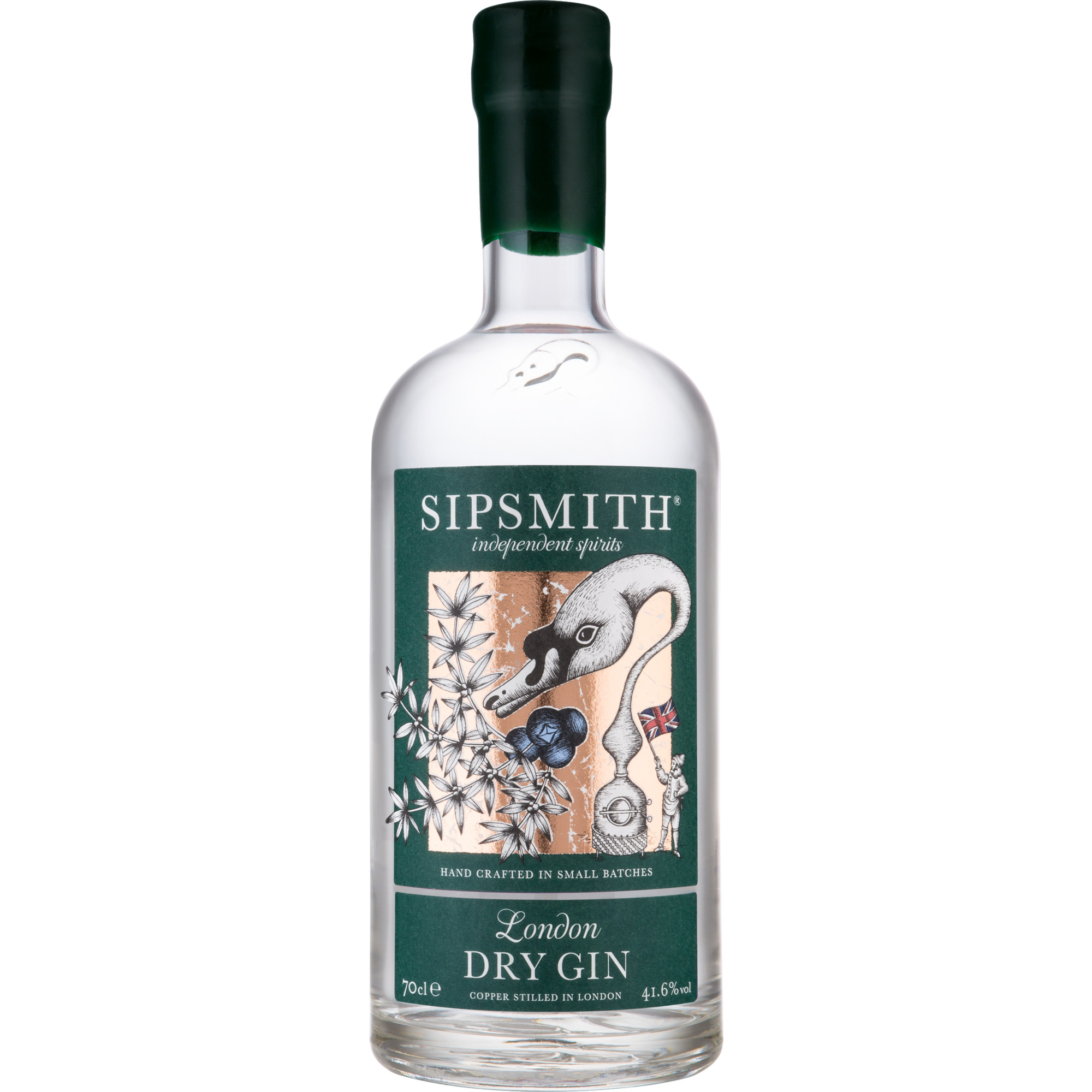 Sipsmith London Dry Gin, 0,7 L, 41,6% Vol., England, Spirituosen  Spirituosen Hawesko