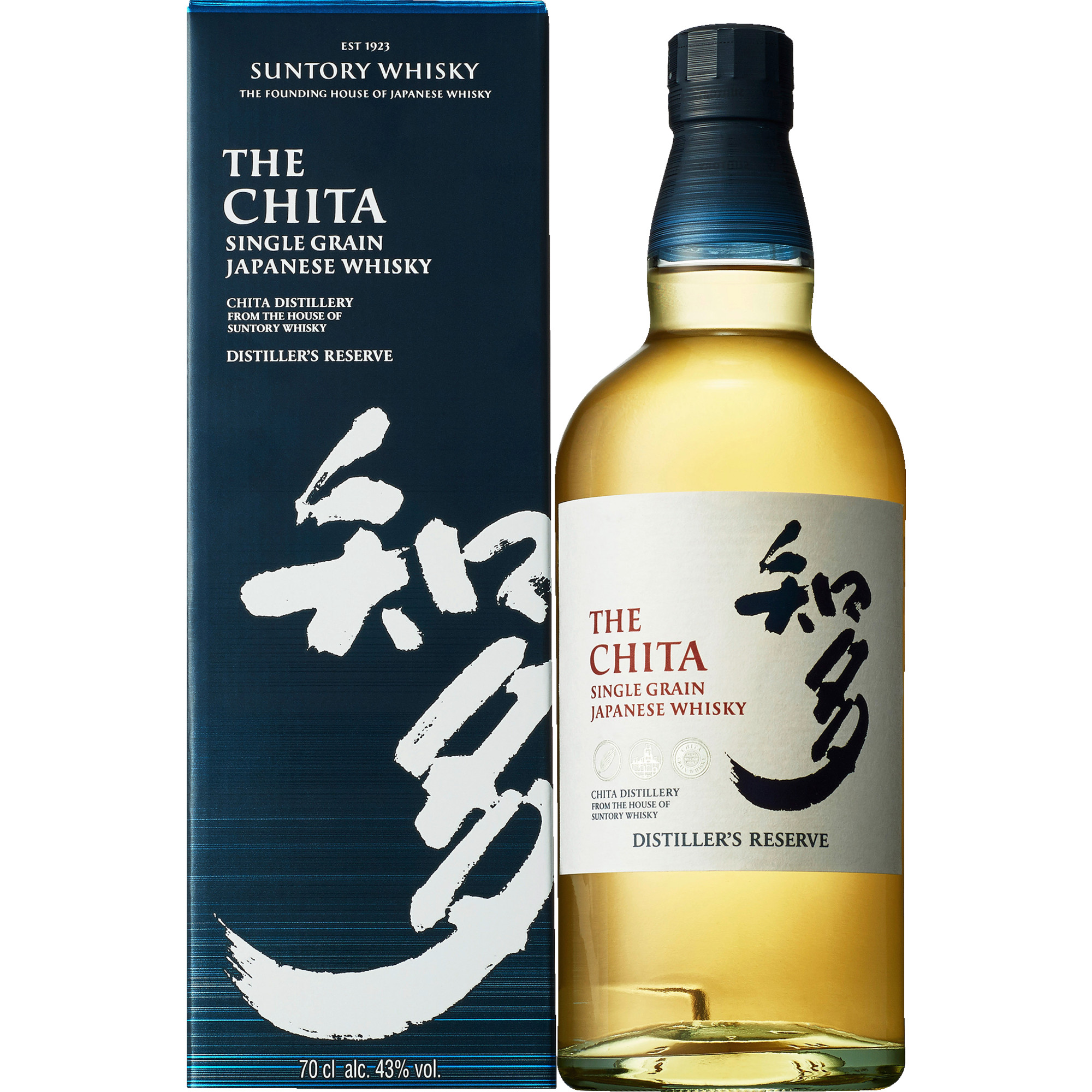 Suntory The Chita Single Grain Whisky, 0,7 L, 43% Vol., Spirituosen  Spirituosen Hawesko