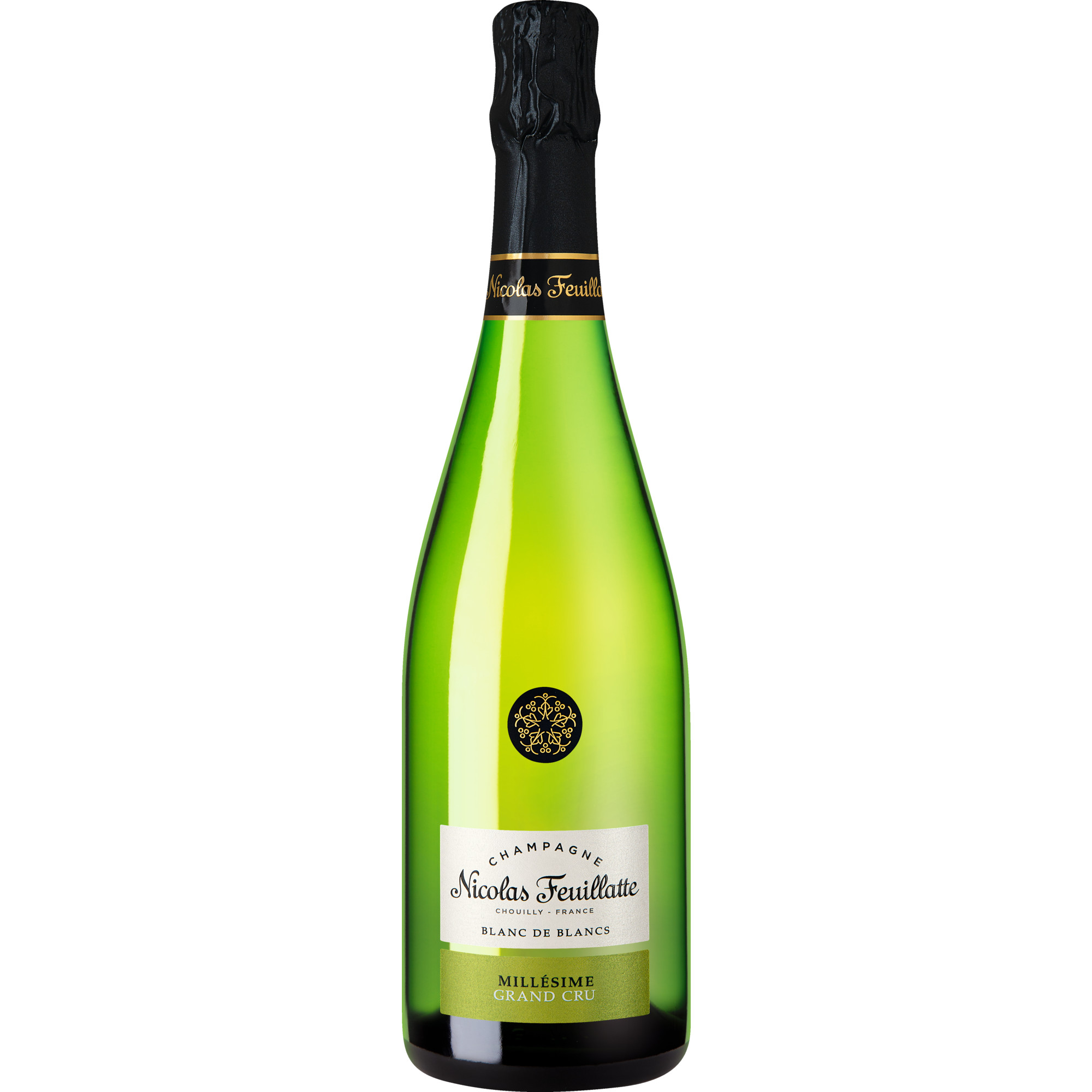 Image of Champagne Nicolas Feuillatte Grand Cru, Brut, Blanc de Blancs, Champagne AC, Champagne, 2012, Schaumwein