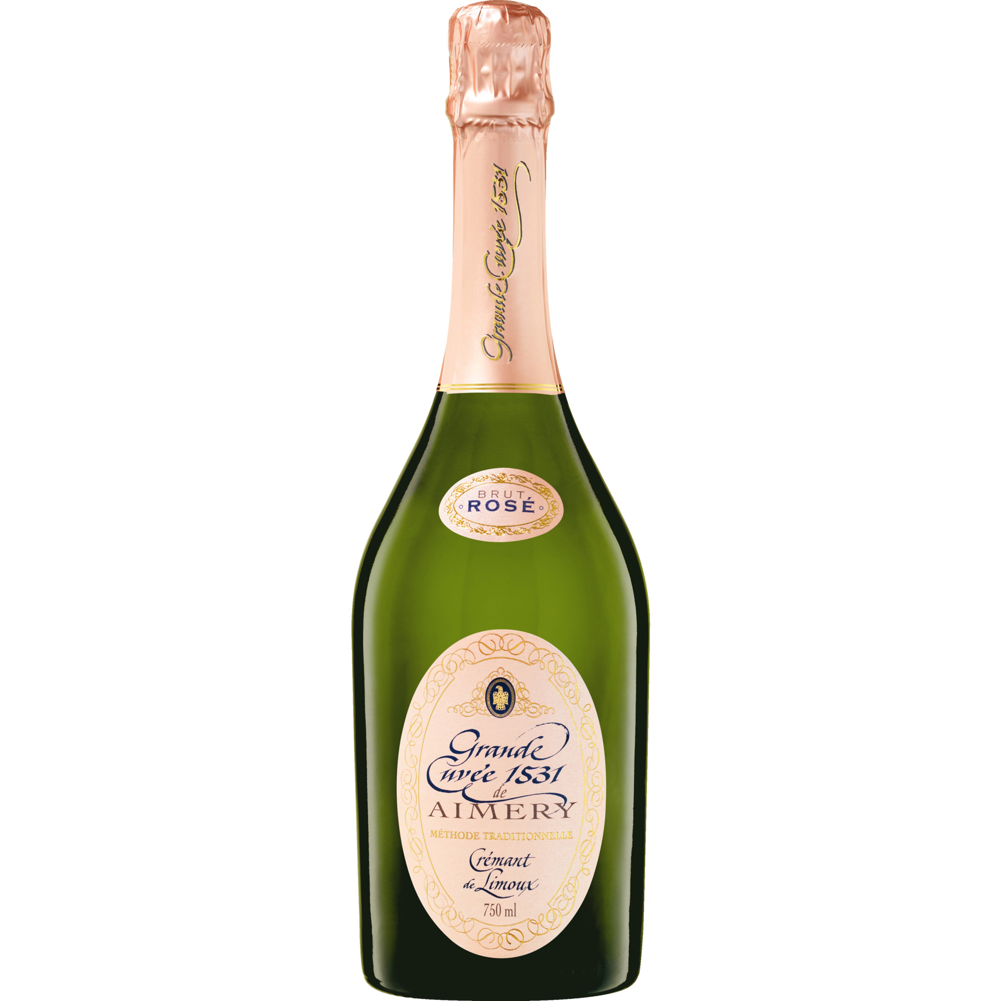 Image of Grande Cuvée 1531 de Aimery Rosé Brut Crémant de Limoux