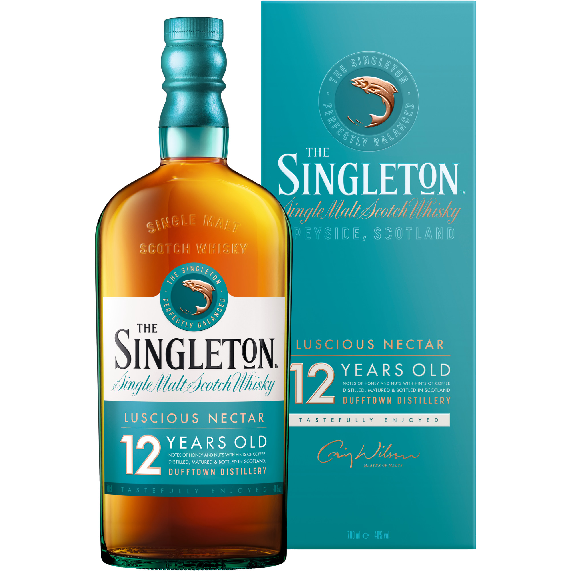 The Singleton of Dufftown 12 Years Single Malt, Scotch Whisky, 0,7 L, 40% Vol., Schottland, Spirituosen  Spirituosen Hawesko