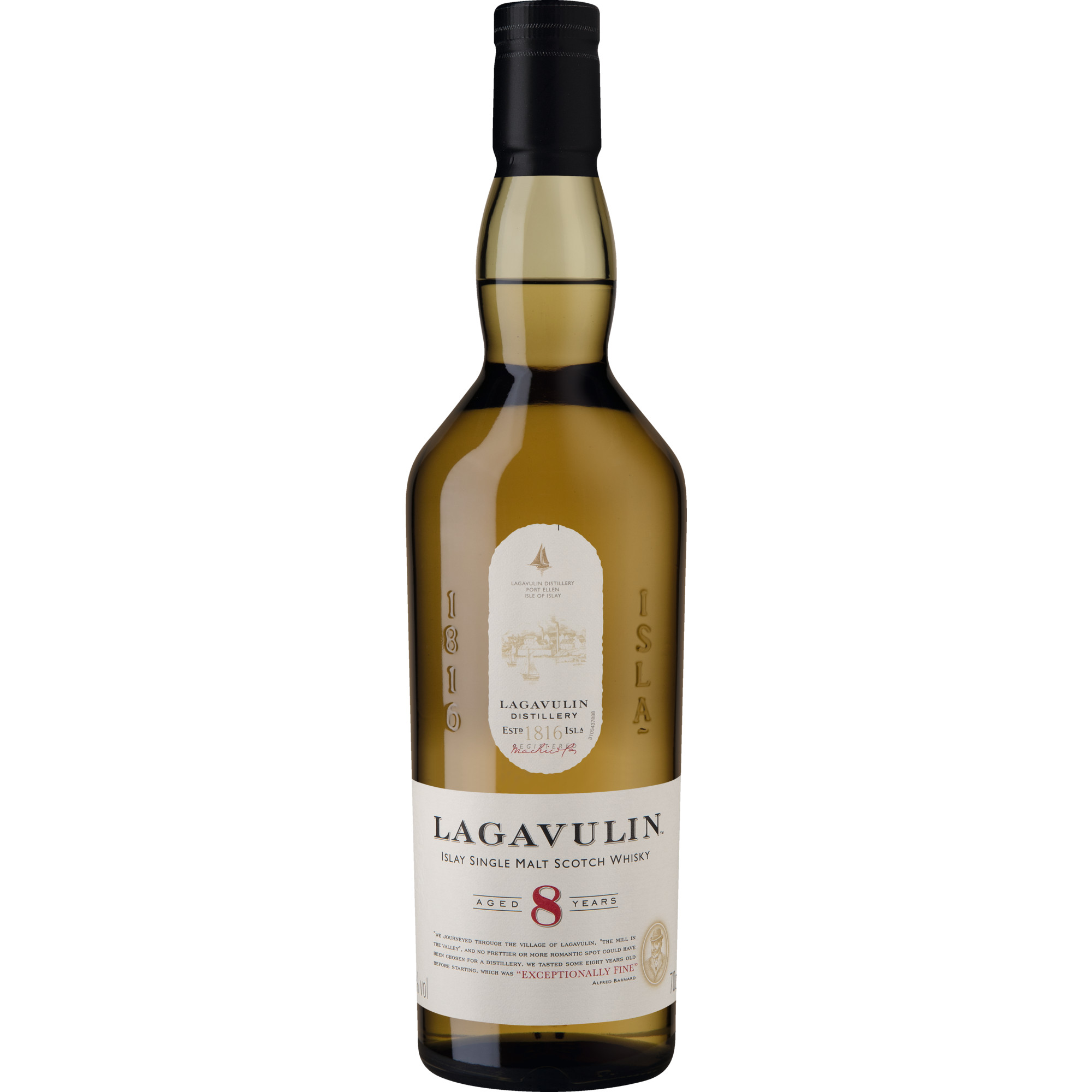Image of Lagavulin 8 Years Isle of Islay Single Malt Whisky, Scotch, 0,7 L, 48% Vol., Schottland, Spirituosen