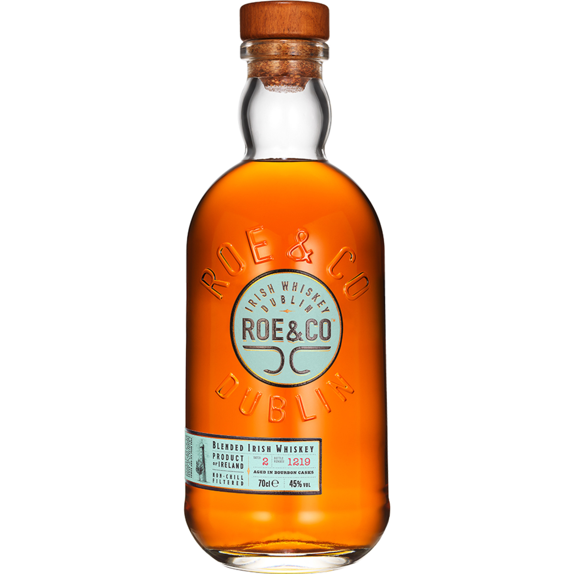 Roe & Co Blended Irish Whiskey, 0,7 L, 45% Vol., Spirituosen  Spirituosen Hawesko