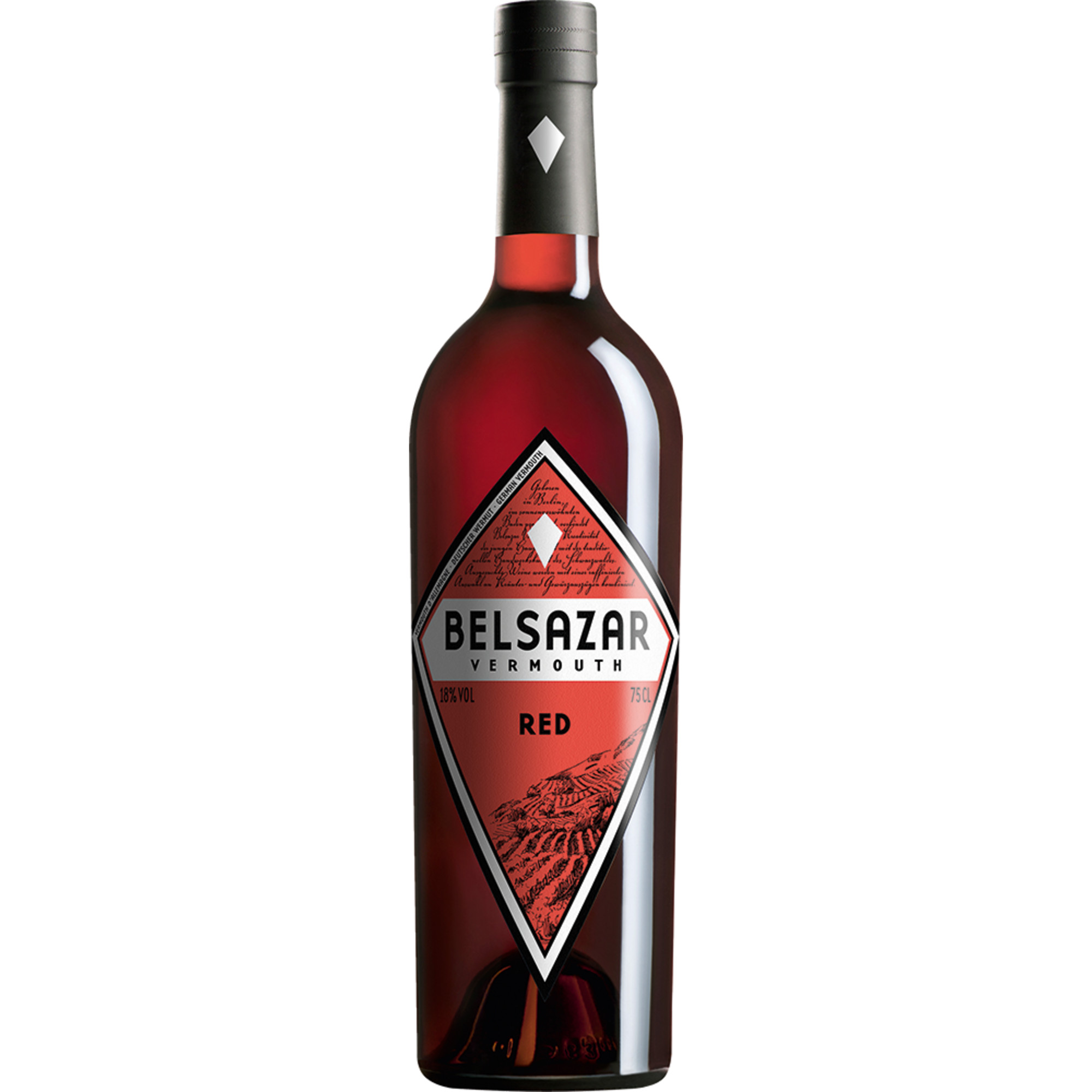 Belsazar Red Vermouth, 0,75 L, 18,0% Vol., Spirituosen  Spirituosen Hawesko