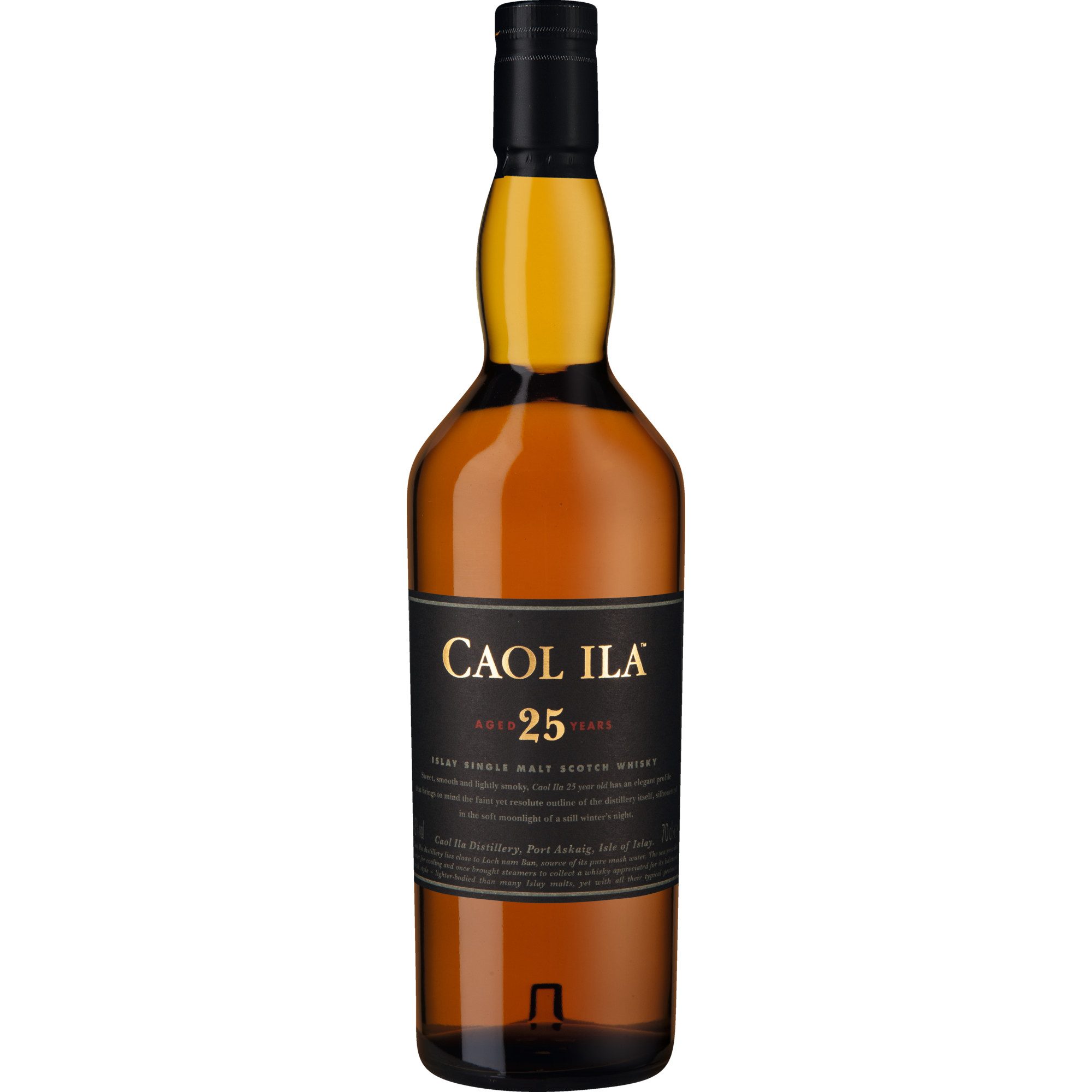 Image of Caol Ila 25 Years Isle of Islay Single Malt Whisky, Scotch, 0,7 L, 43% Vol., Schottland, Spirituosen
