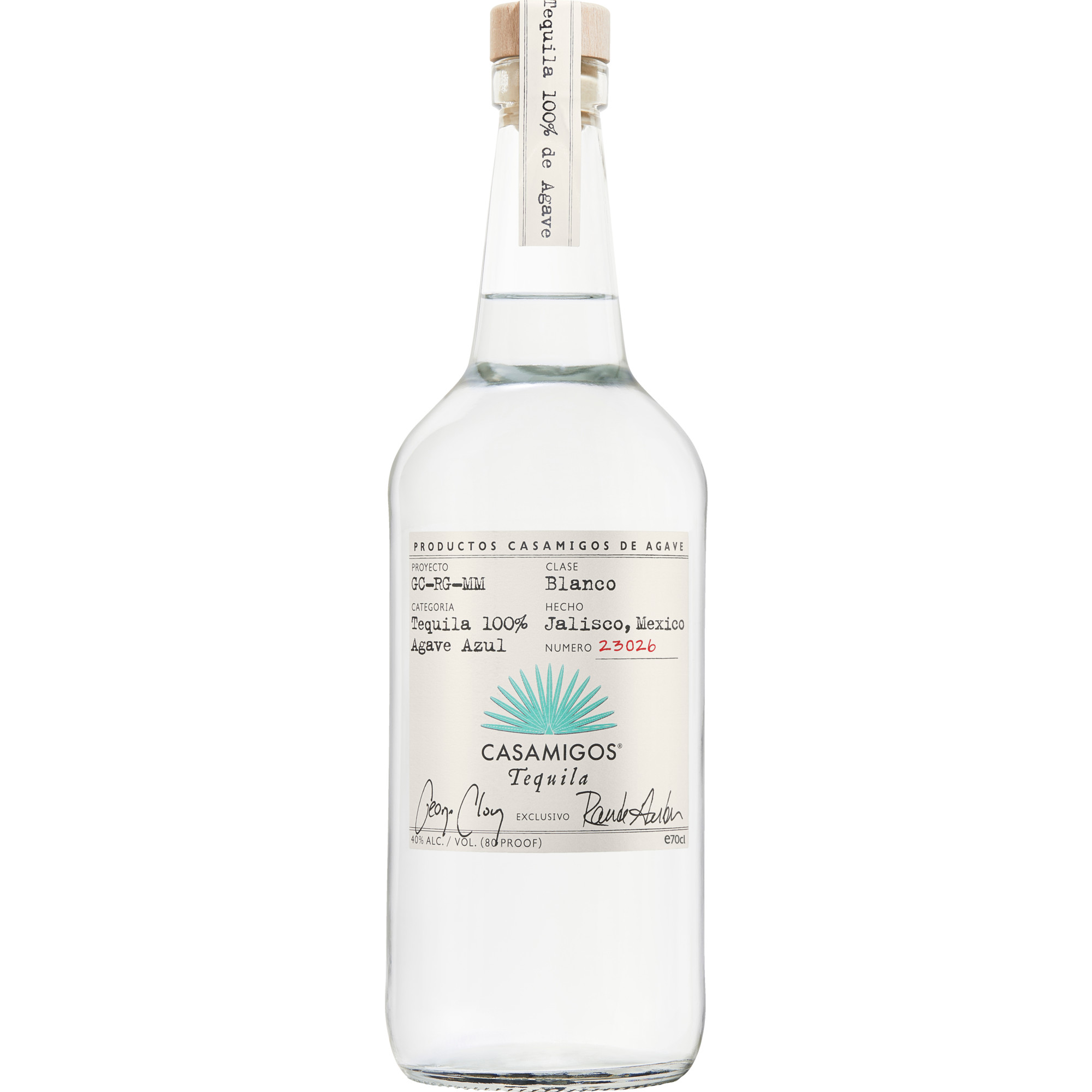 Casamigos Blanco Tequila, 0,7 L, 40% Vol., Spirituosen - Spirituosen